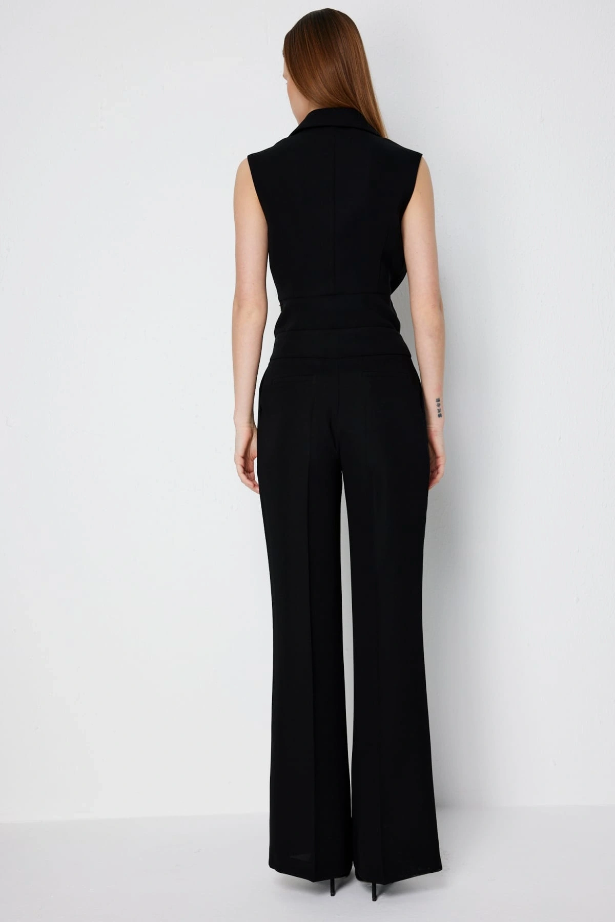 Ekol Yüksek Bel Bol Paça Pantolon 01144