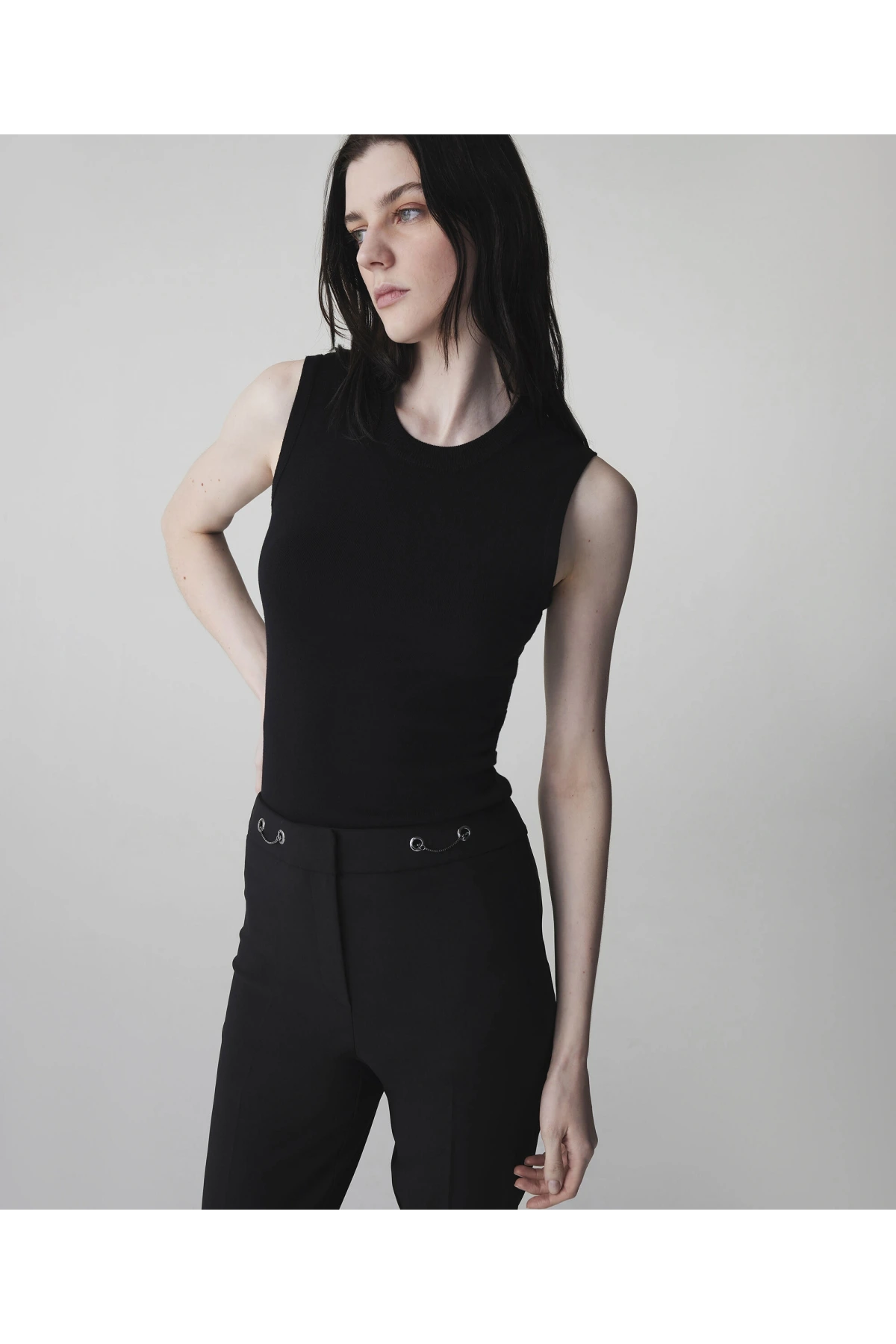 İpekyol Metal Aksesuarlı Skinny Fit Pantolon IS1260003166