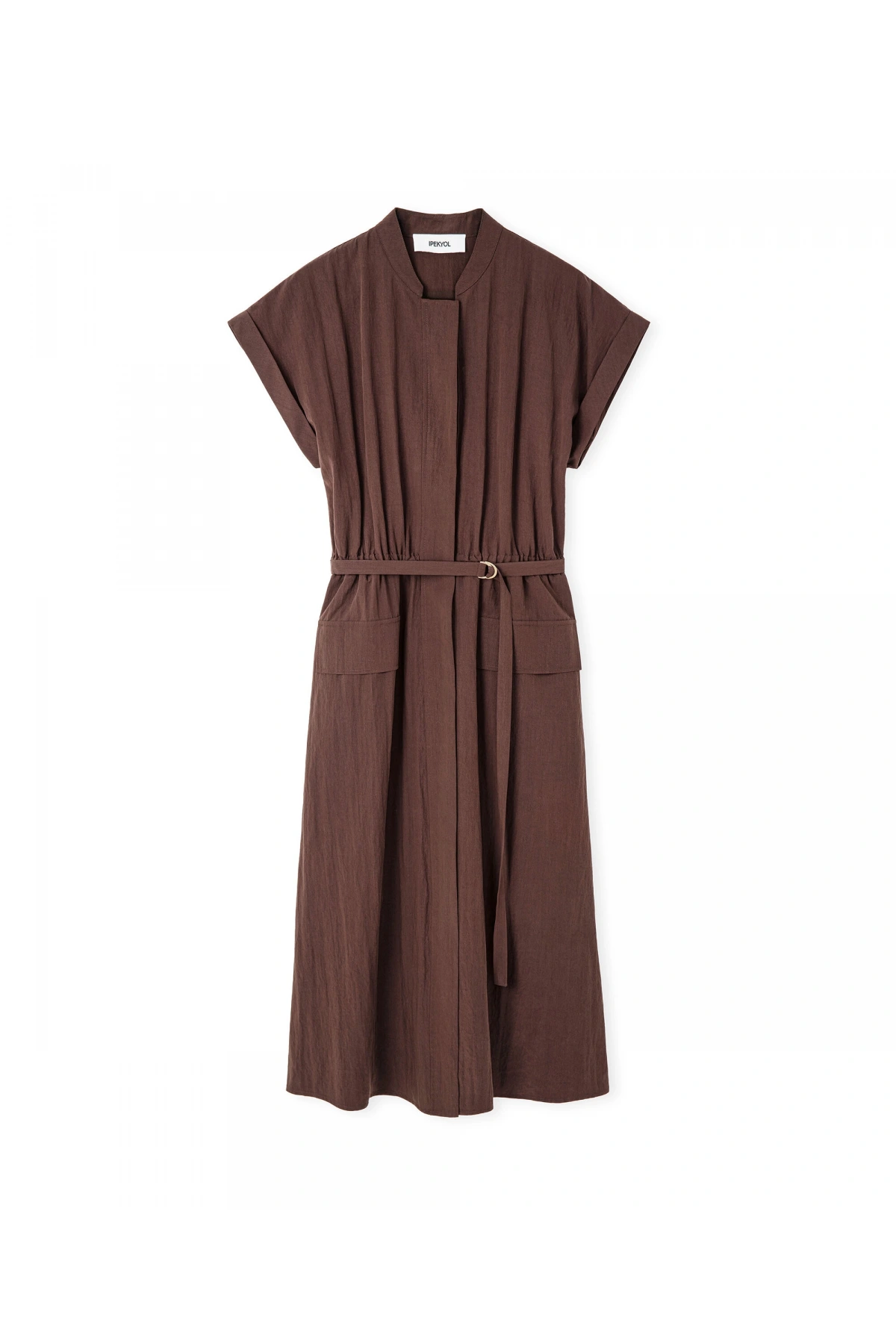 İpekyol İnce Kuşaklı Gömlek Elbise IS1260002235