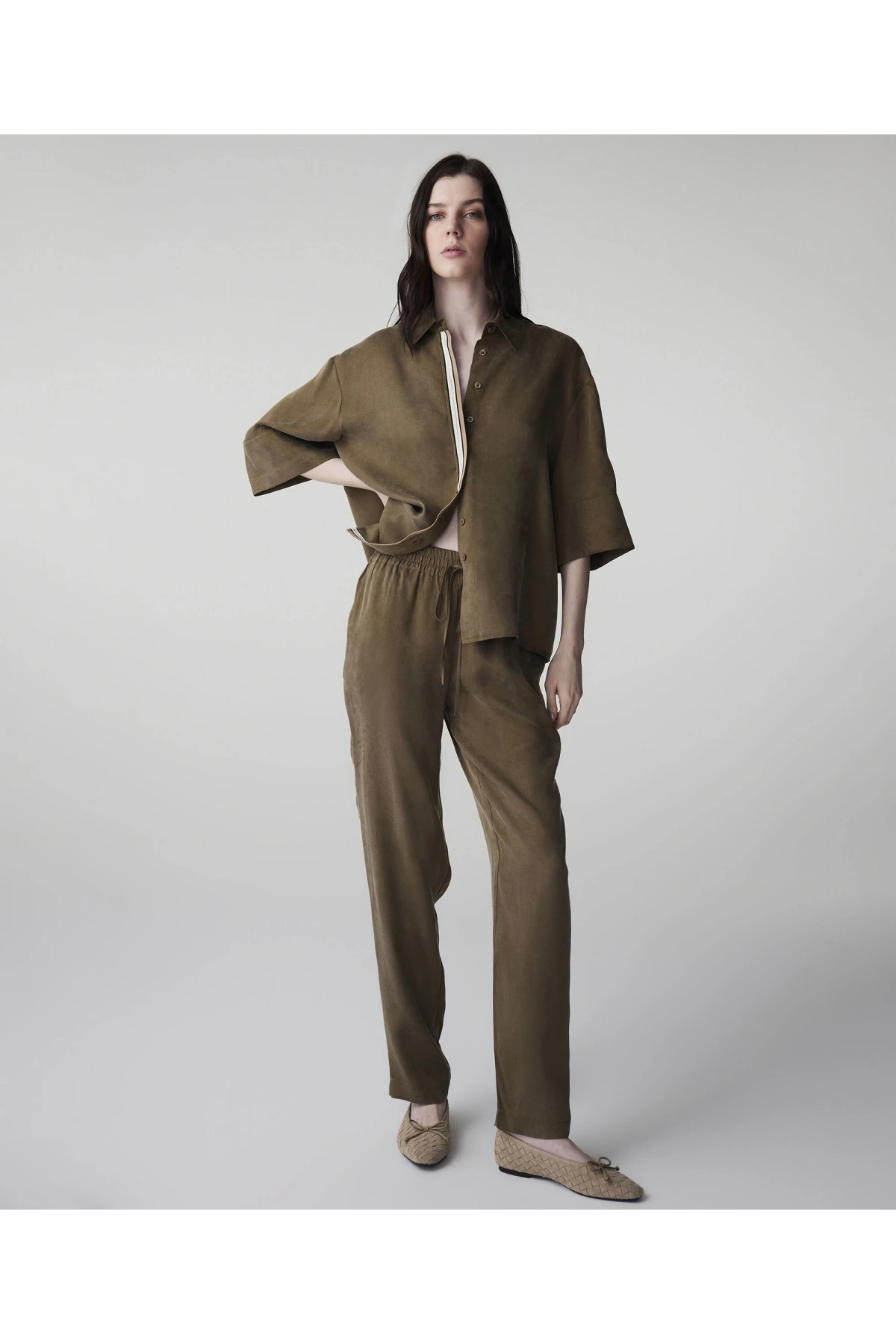 İpekyol Belden Bağlamalı Carrot Fit Pantolon IS1260003151