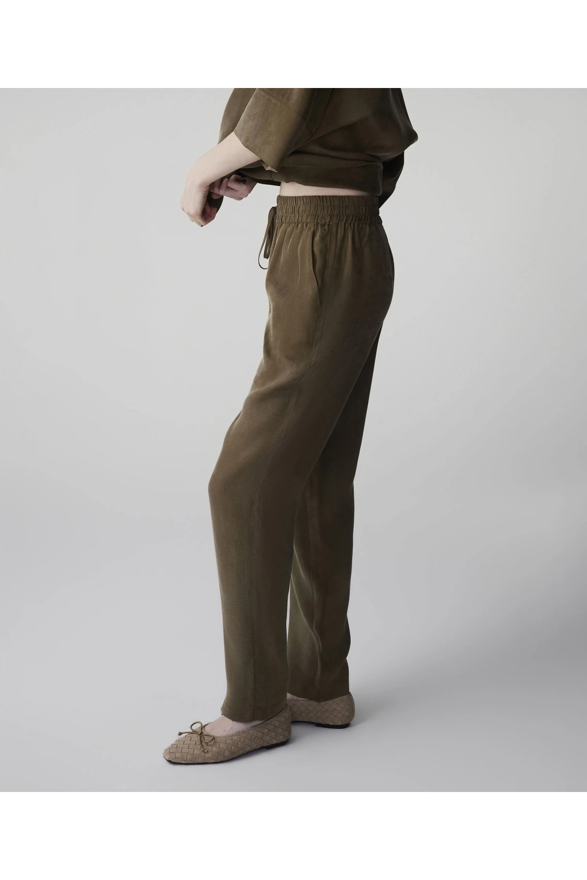 İpekyol Belden Bağlamalı Carrot Fit Pantolon IS1260003151