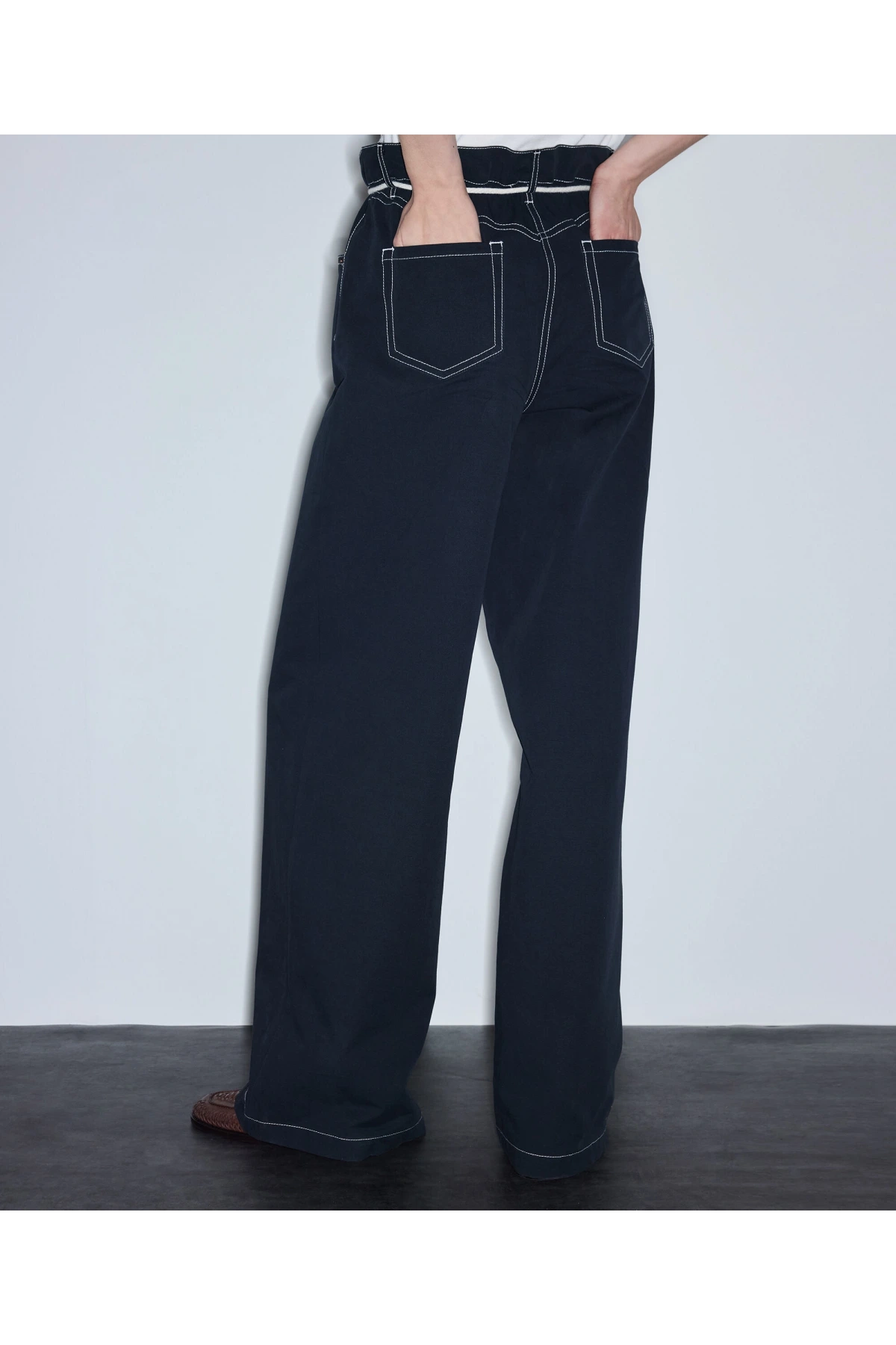 İpekyol Kontrast Kordonlu Pantolon IS1260003101