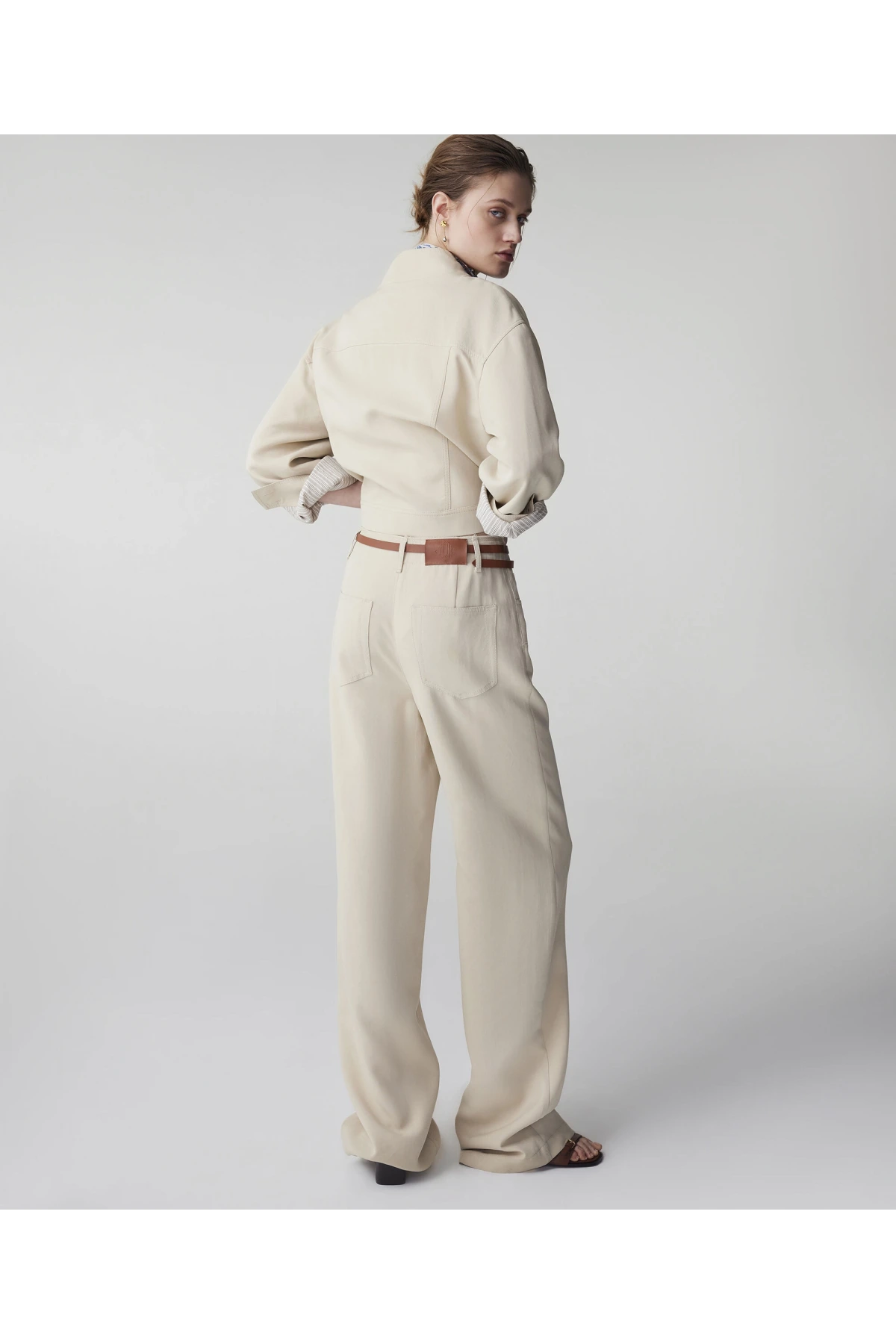 İpekyol Kemerli Straight Fit Pantolon IS1260003145