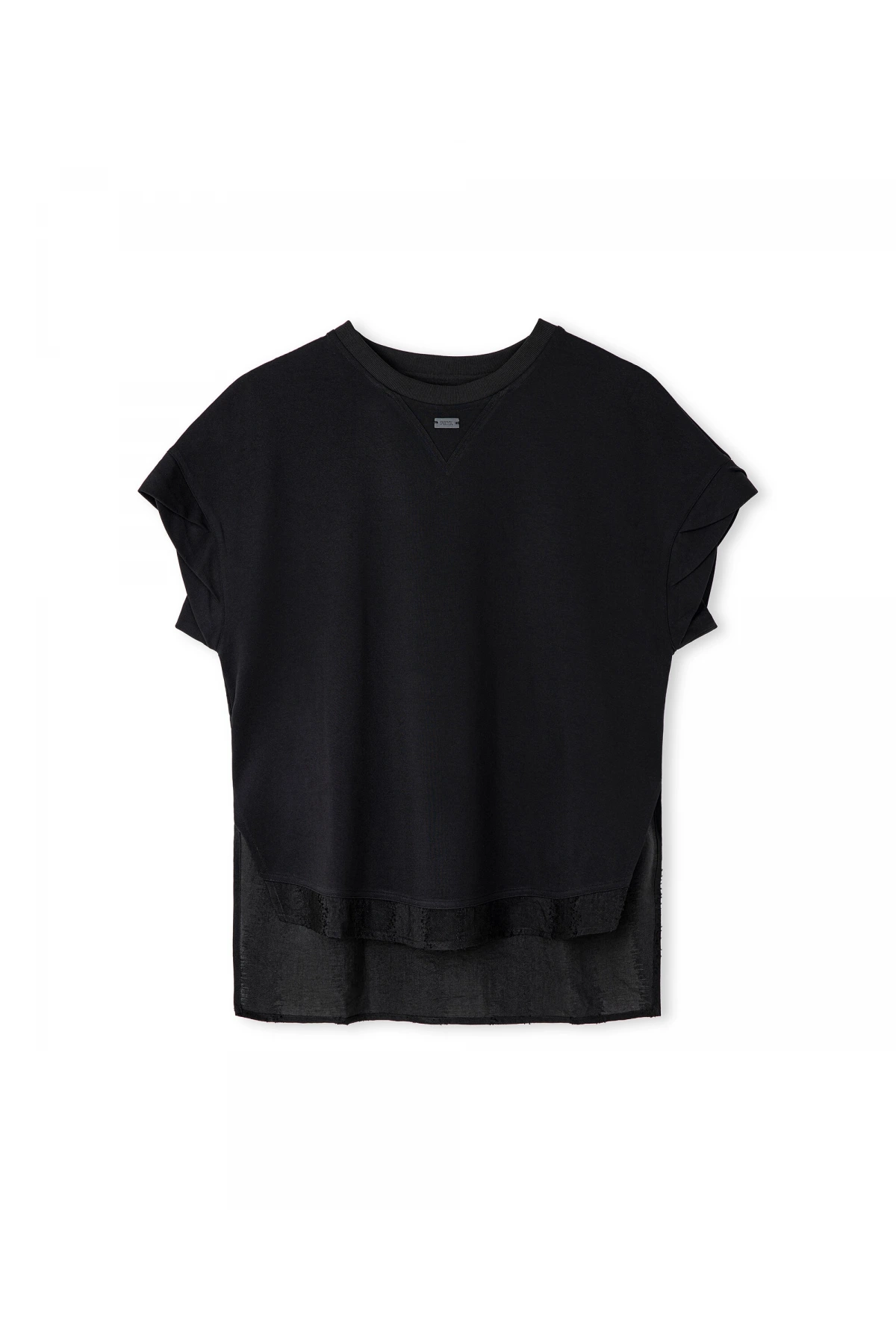 İpekyol Kumaş Mix Bluz IS1260006063 /Siyah/42