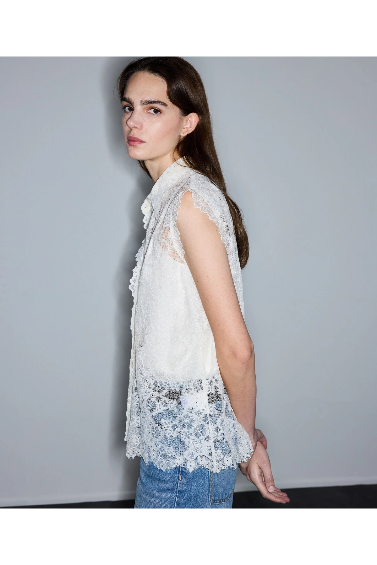 İpekyol Dantel Bluz IS1260006060