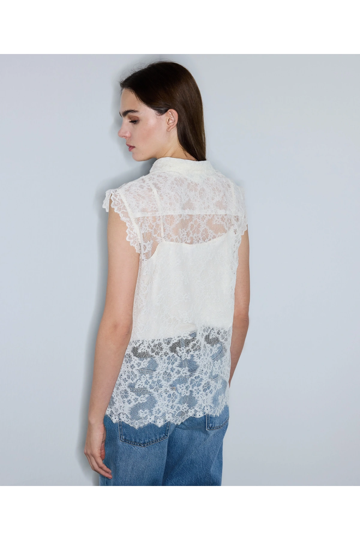 İpekyol Dantel Bluz IS1260006060