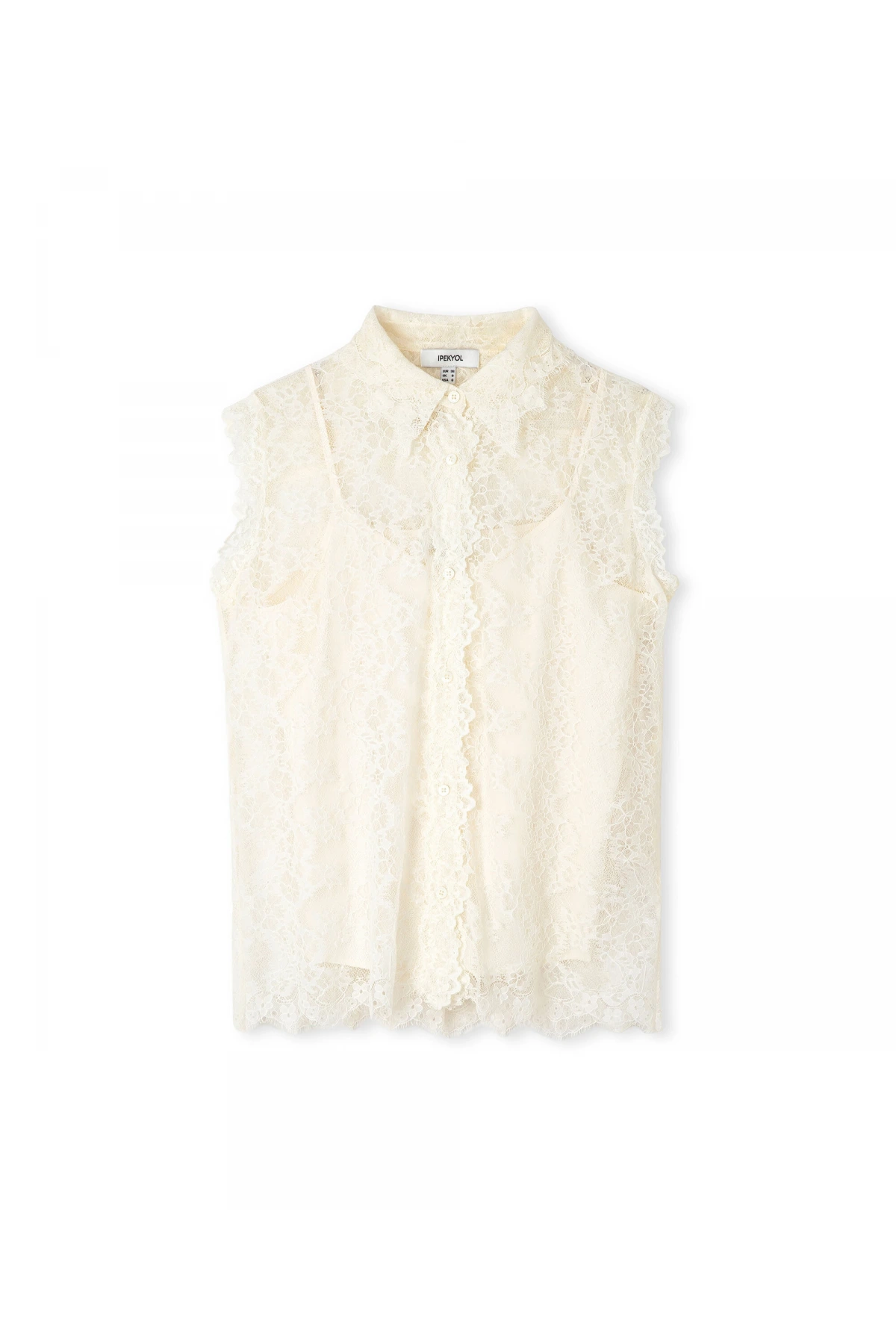 İpekyol Dantel Bluz IS1260006060