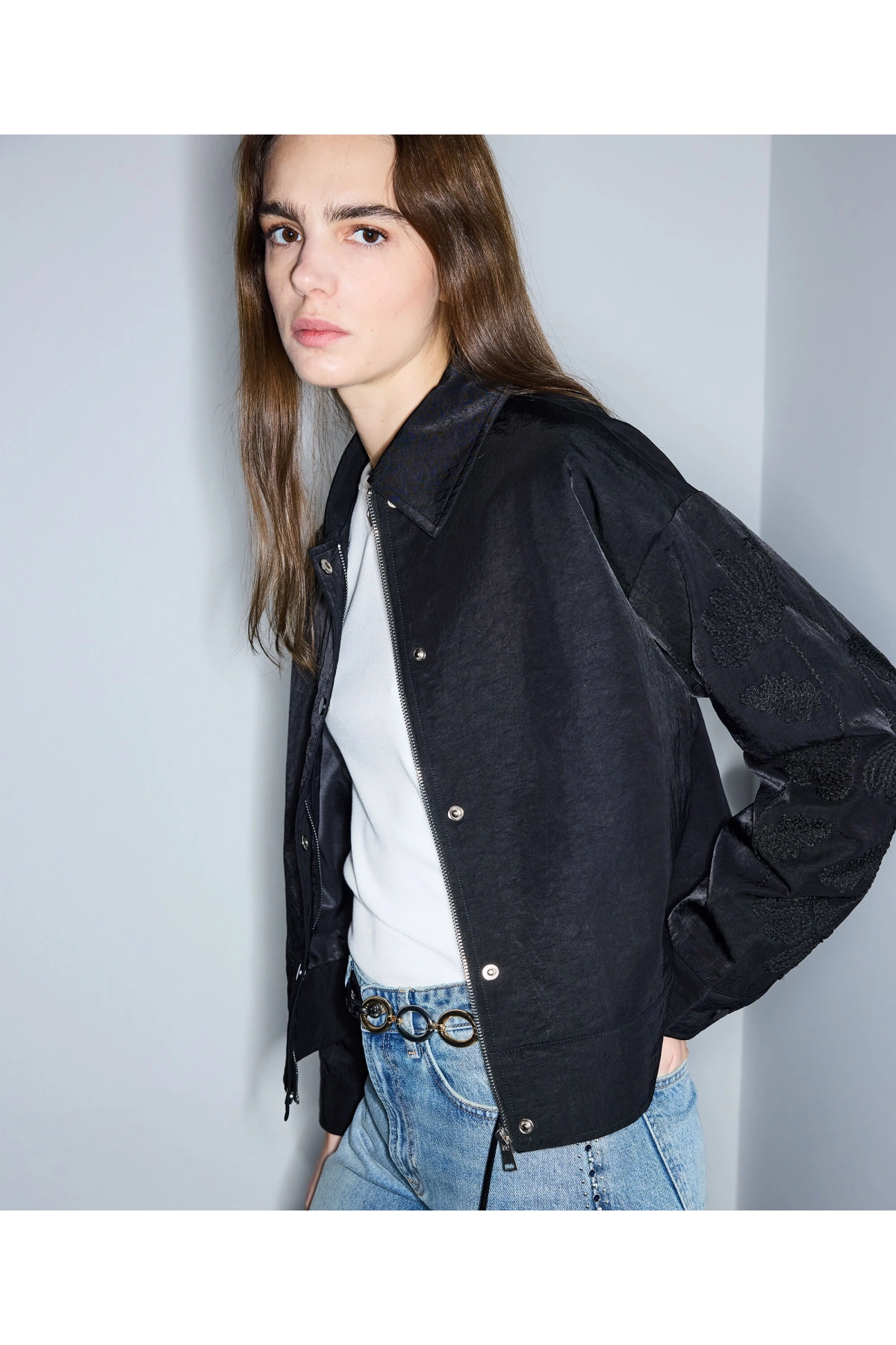 İpekyol Nakışlı Mont IS1260012030