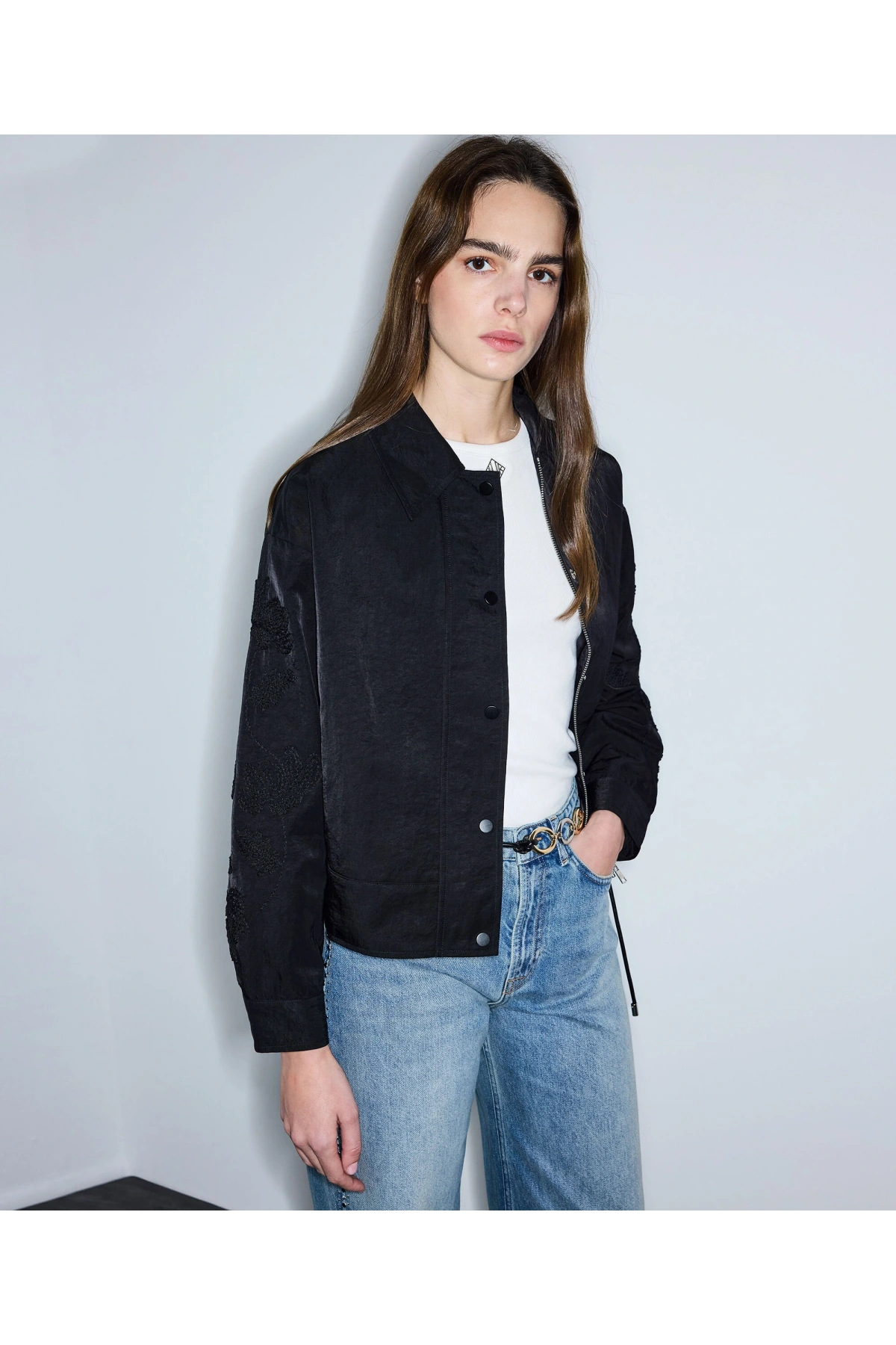 İpekyol Nakışlı Mont IS1260012030