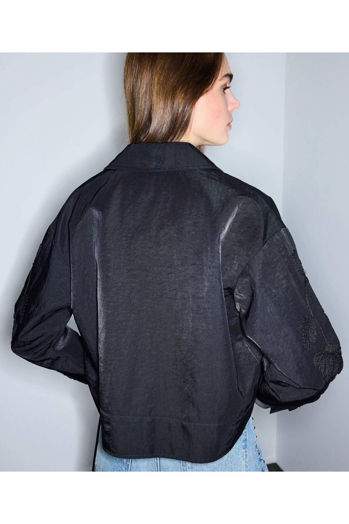 İpekyol Nakışlı Mont IS1260012030