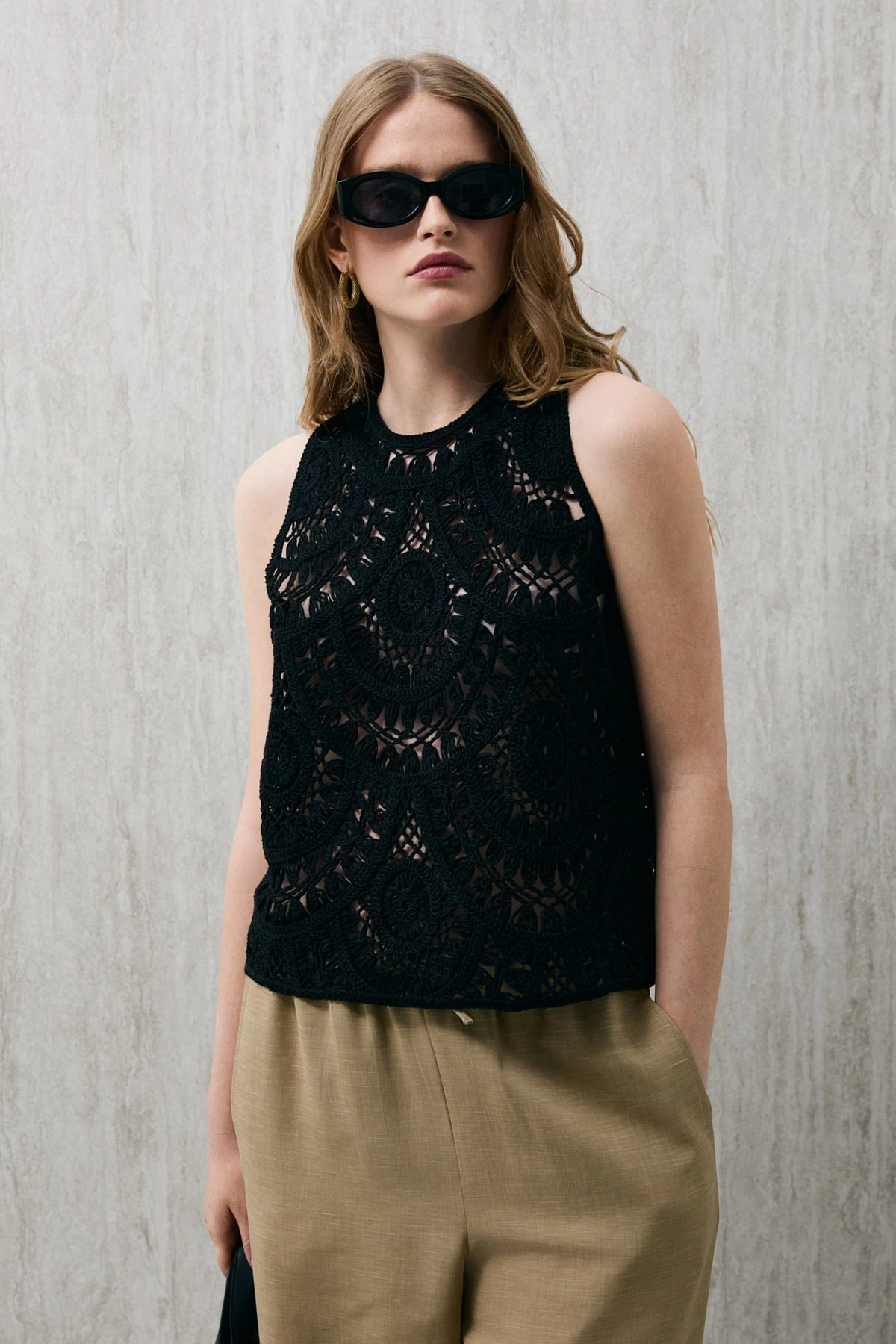 Lufian Grade Kadın Triko Atlet 121090046