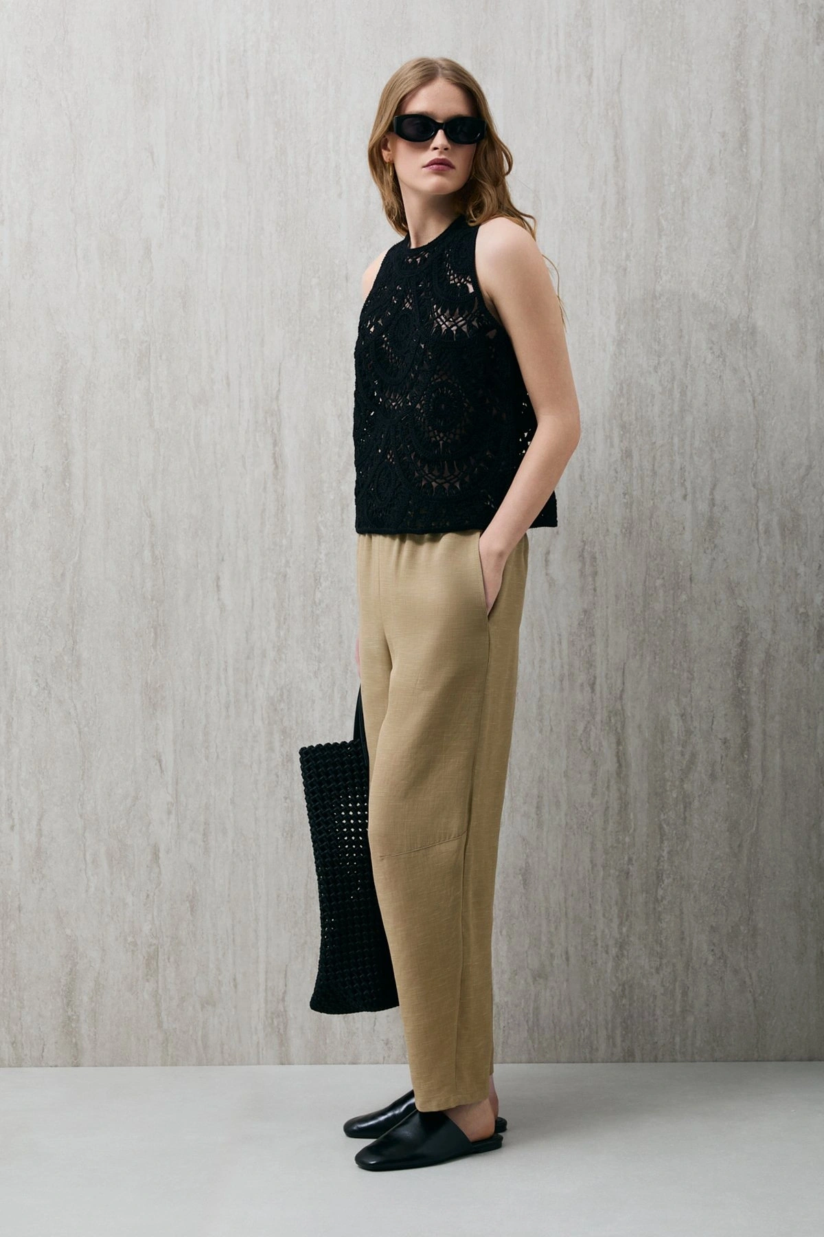 Lufian Grade Kadın Triko Atlet 121090046