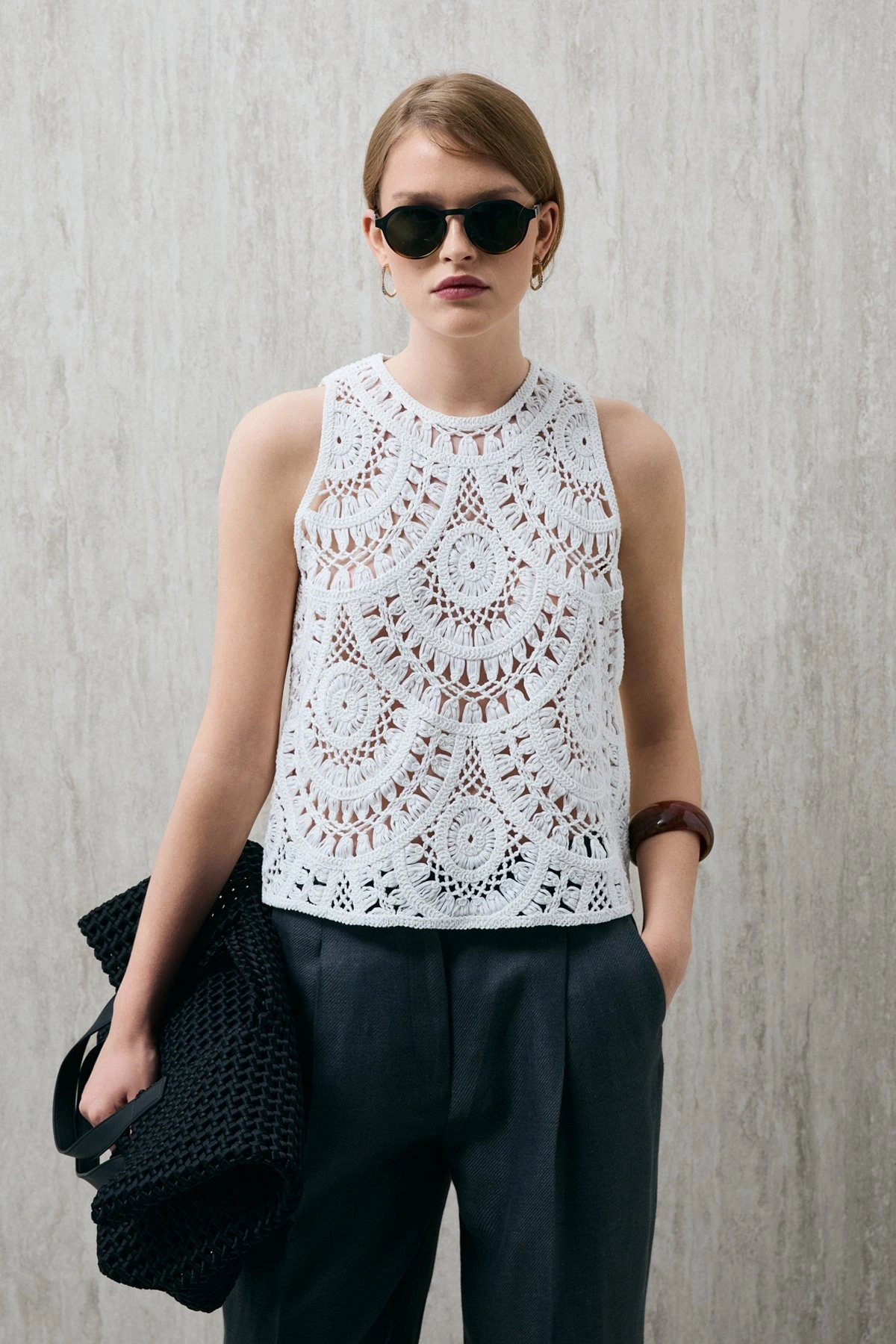 Lufian Grade Kadın Triko Atlet 121090046