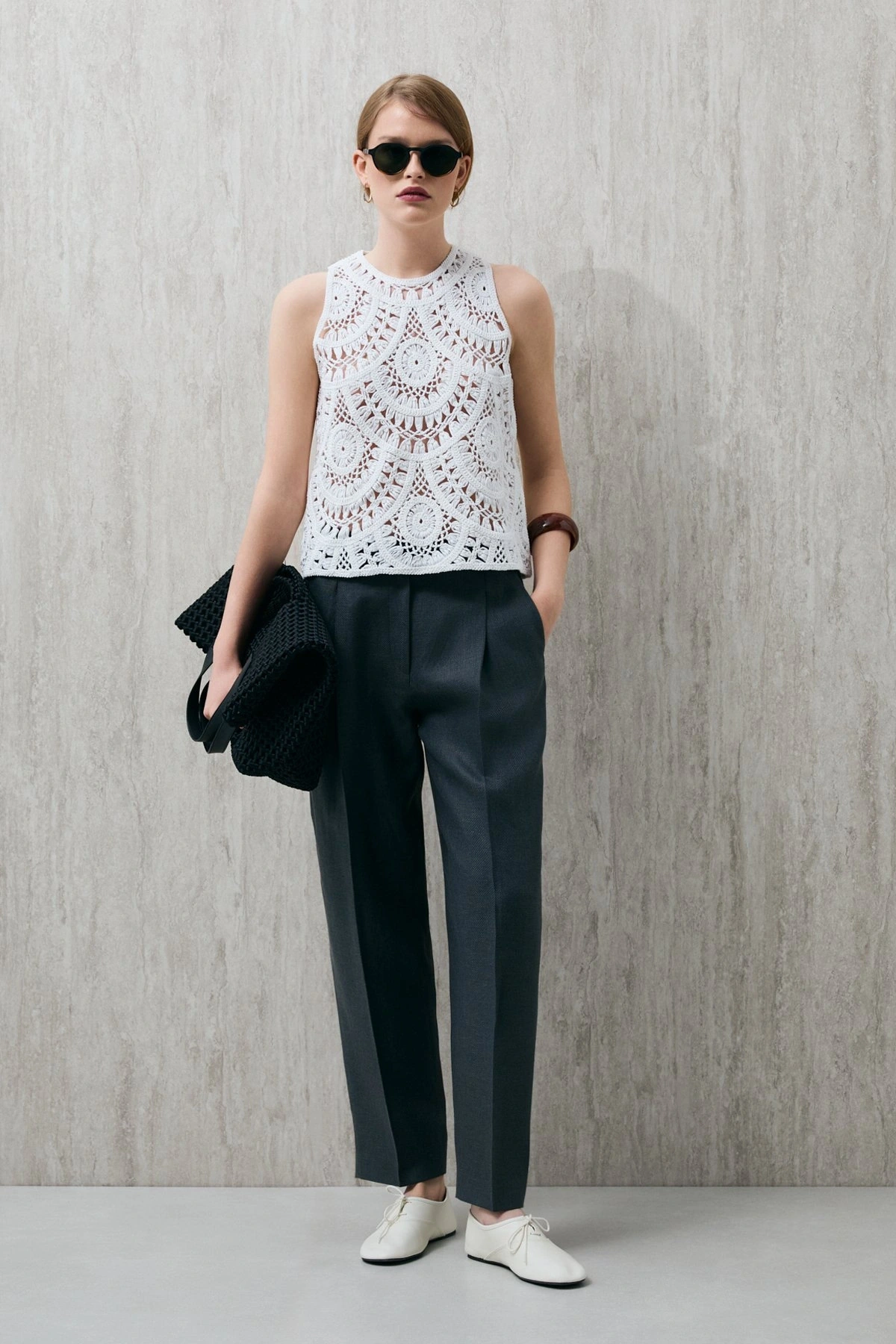 Lufian Grade Kadın Triko Atlet 121090046