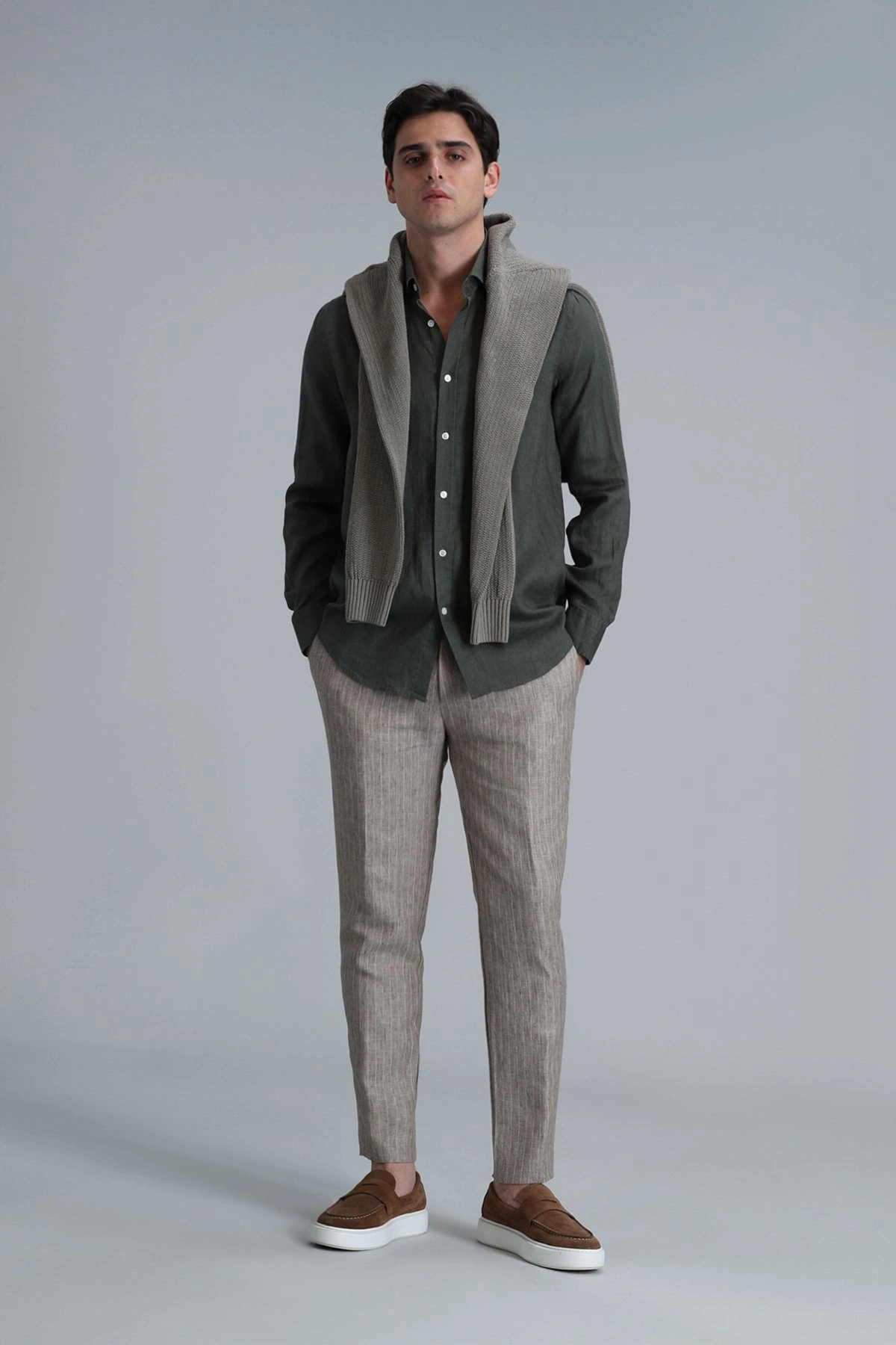 Lufian Pitaya Keten Gömlek 111010654