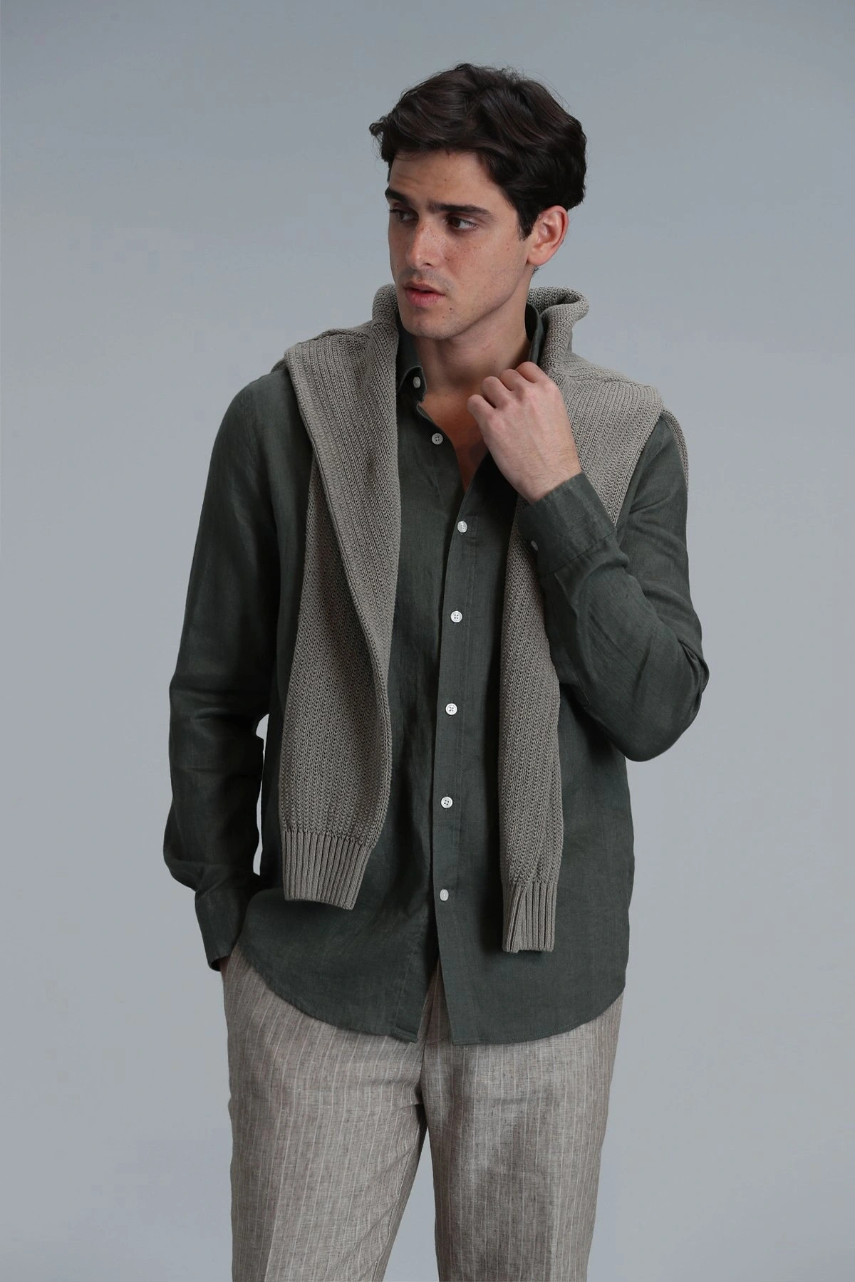 Lufian Pitaya Keten Gömlek 111010654