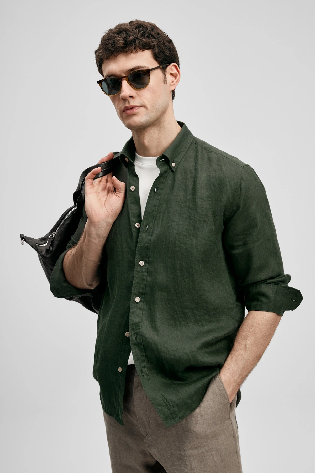 Lufian Pitaya Keten Gömlek 111010654