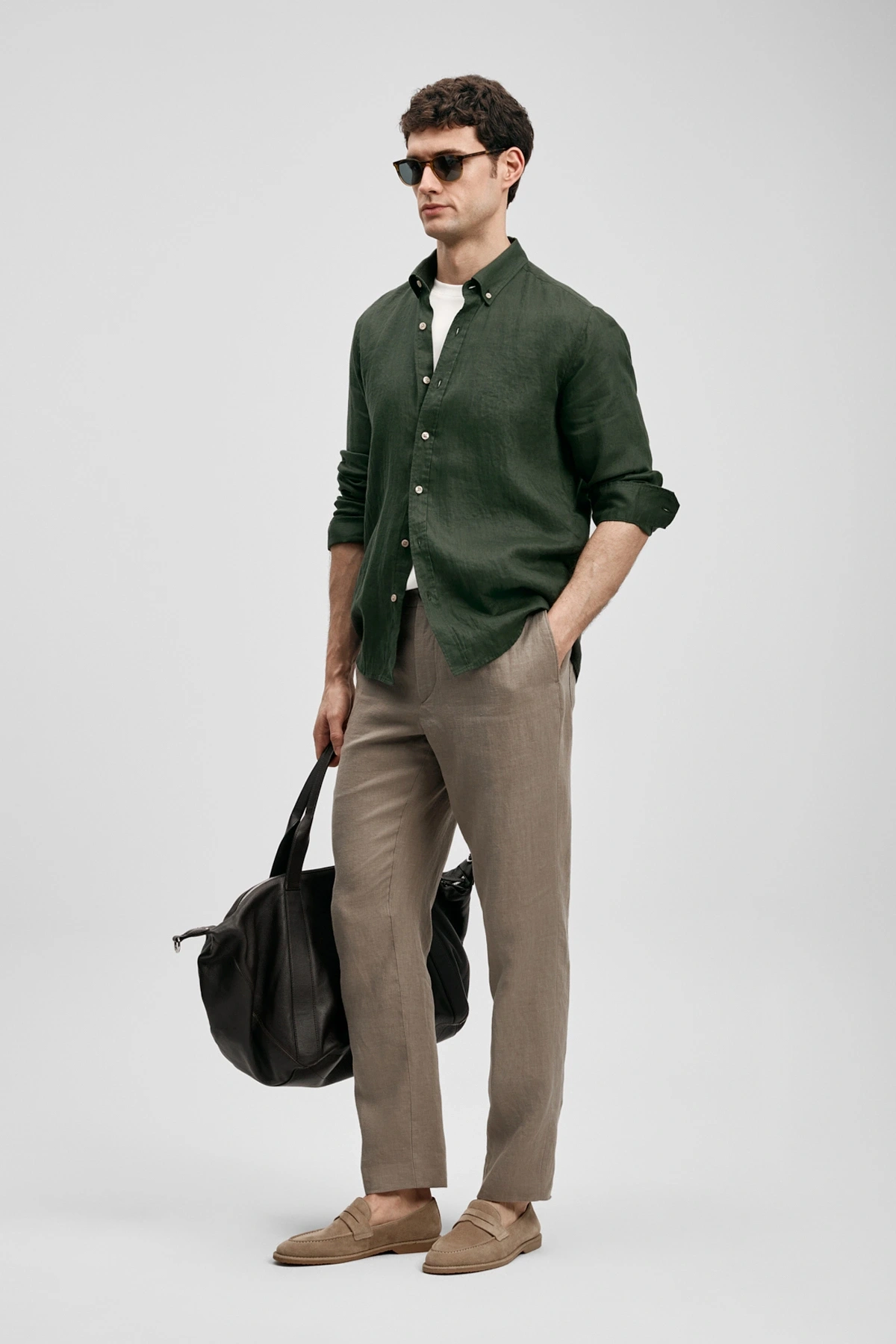 Lufian Pitaya Keten Gömlek 111010654