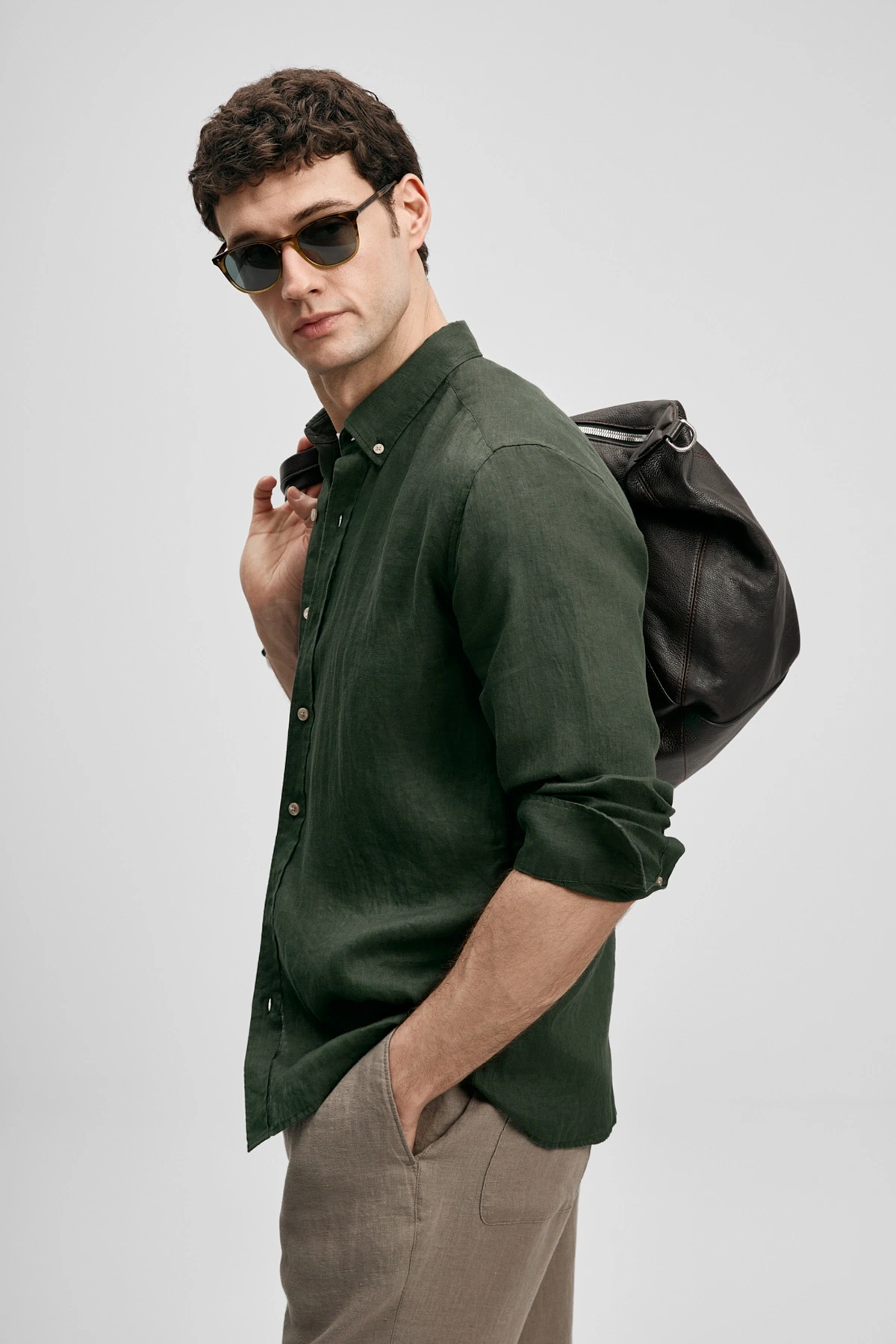 Lufian Pitaya Keten Gömlek 111010654