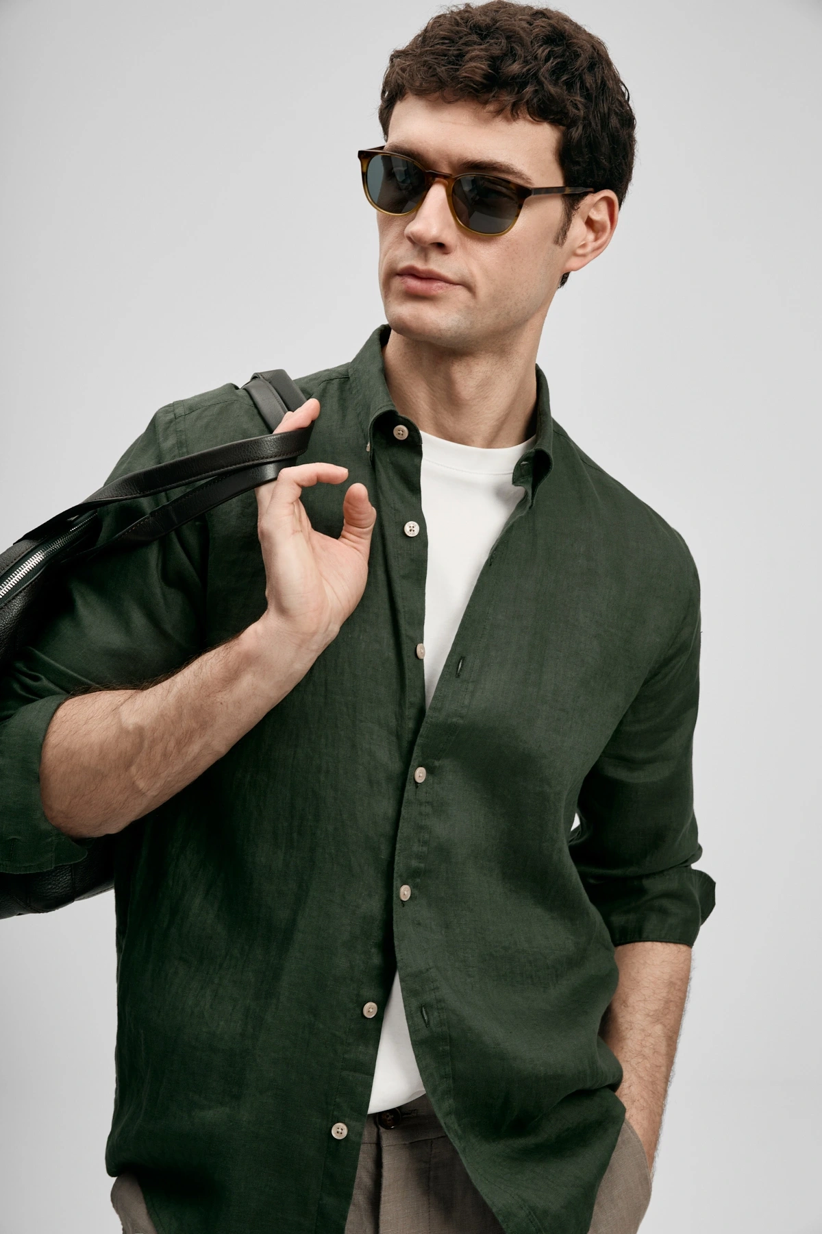 Lufian Pitaya Keten Gömlek 111010654