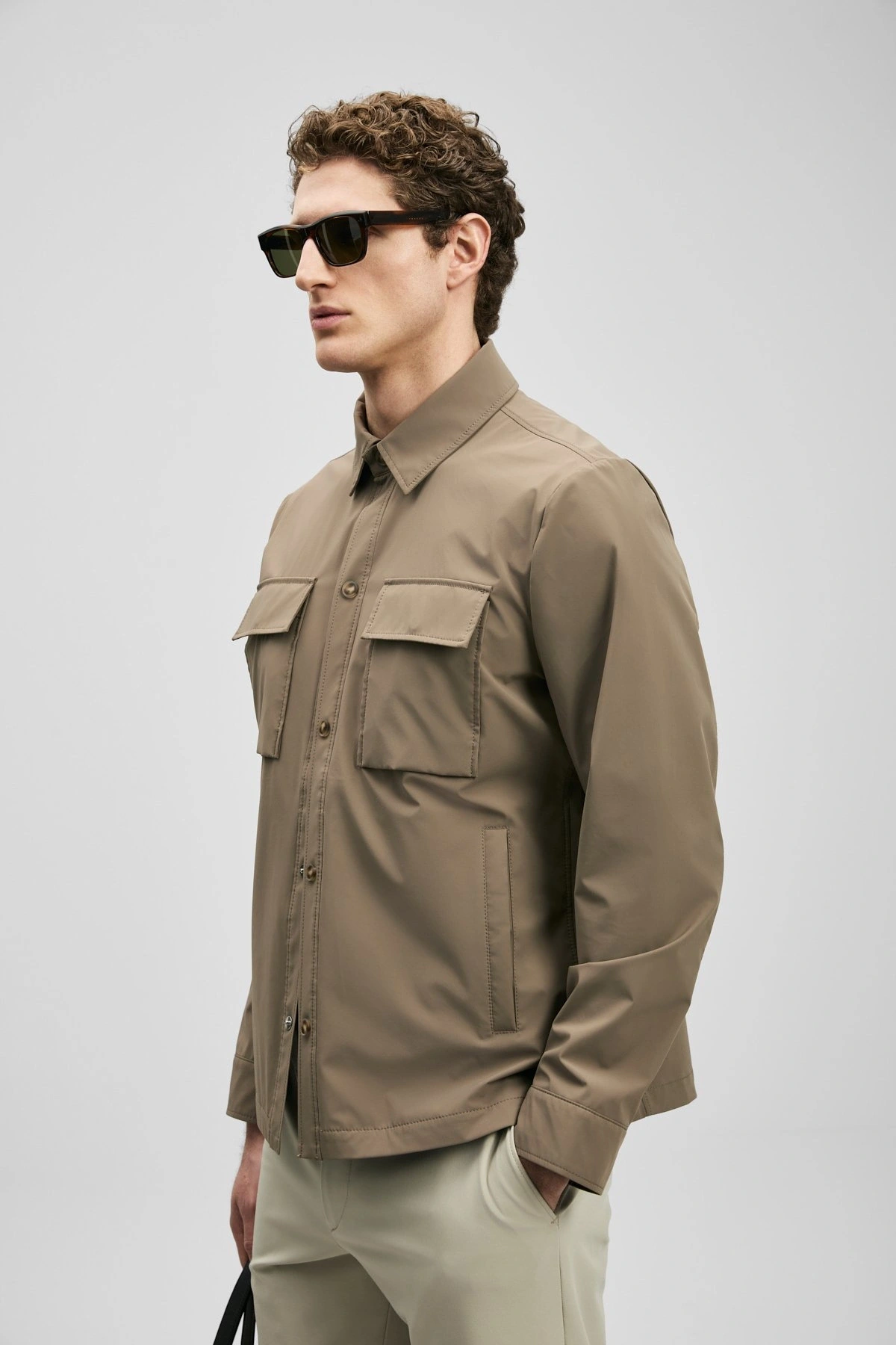 Lufian Flex Erkek Gömlek Ceket 111120072