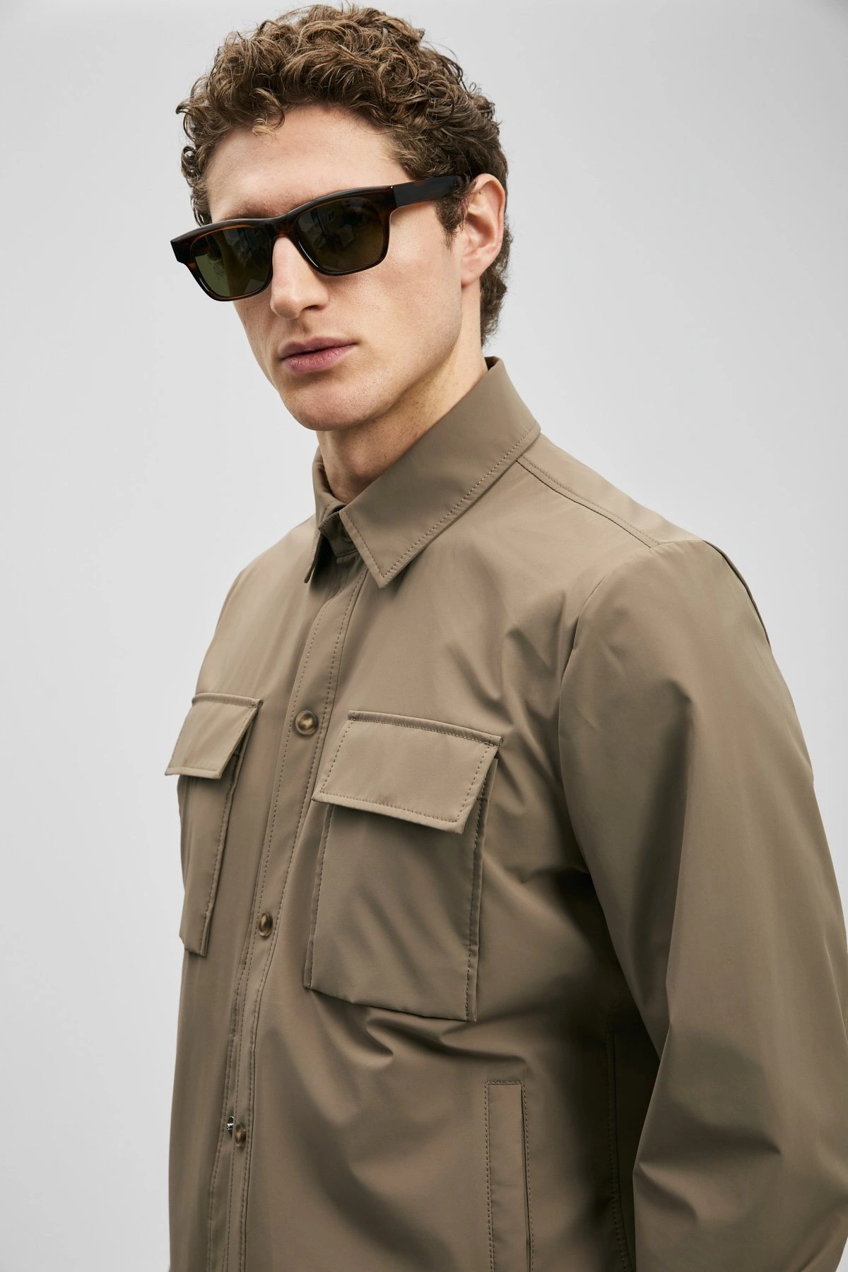 Lufian Flex Erkek Gömlek Ceket 111120072