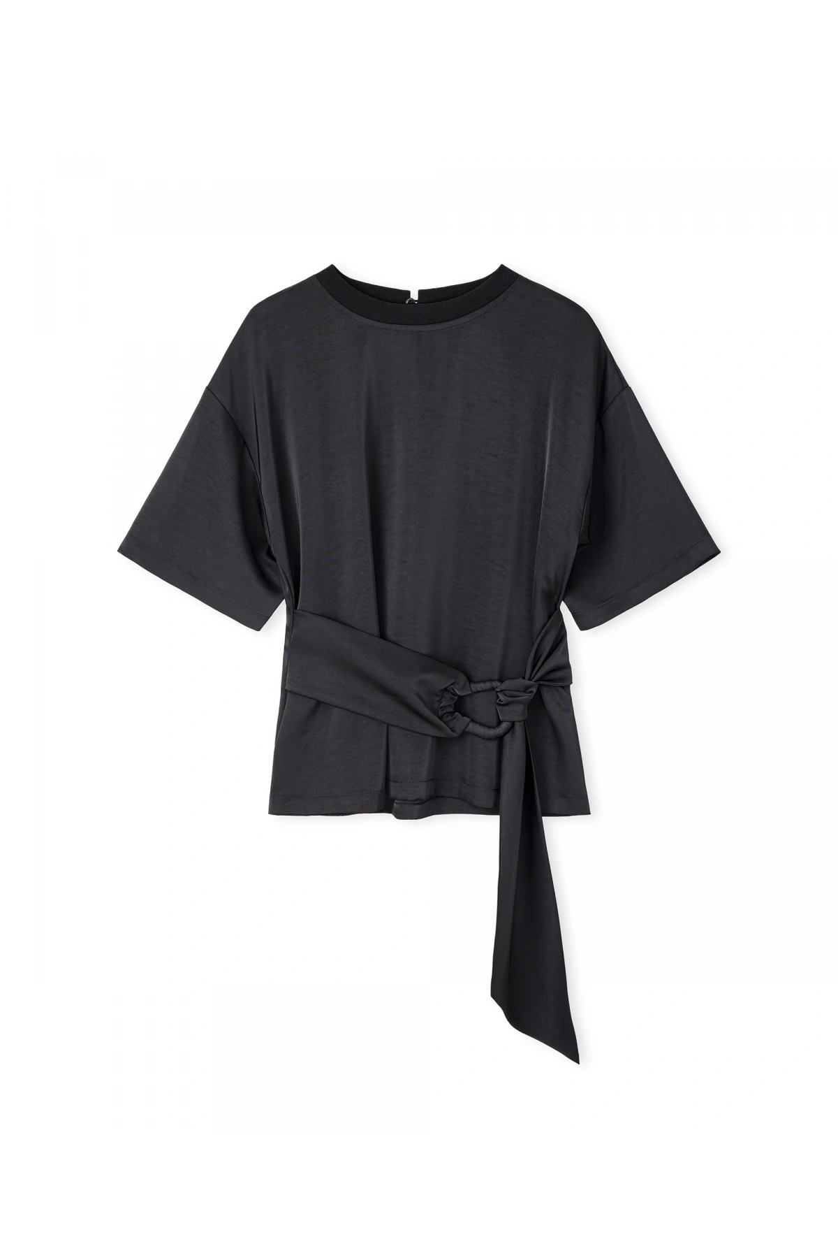 İpekyol Kuşaklı Saten Bluz IS1260006083