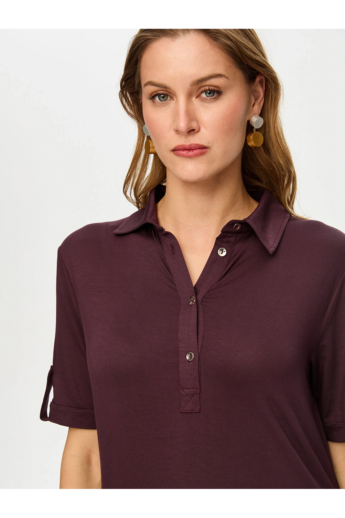 Faik Sönmez Polo Yaka Elbise BS26ELB001