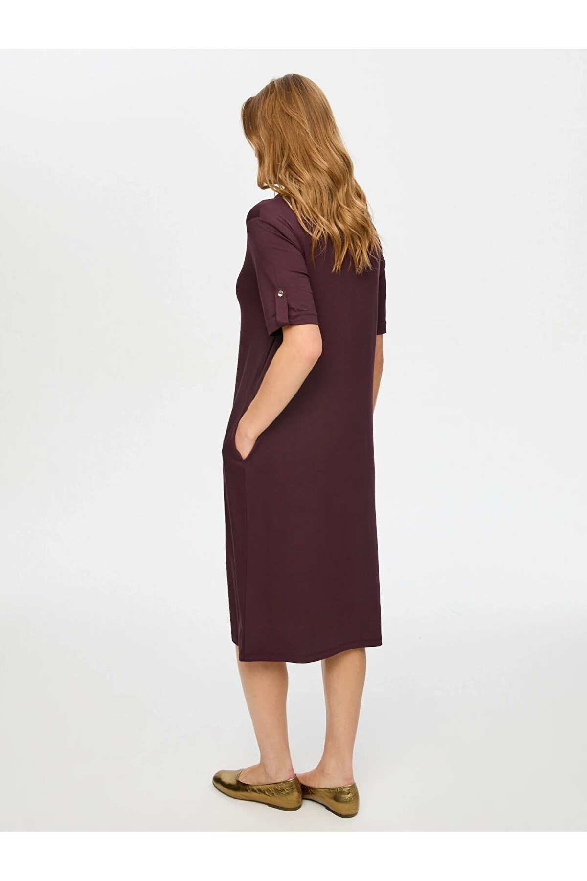 Faik Sönmez Polo Yaka Elbise BS26ELB001