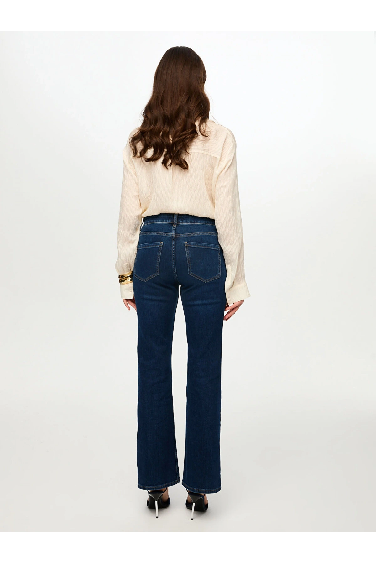 Faik Sönmez Flare Paça Jean Pantolon US26JPN002