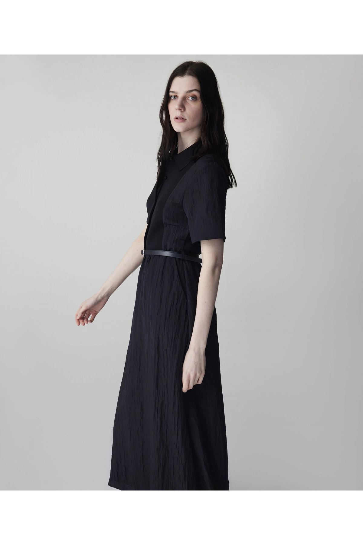 İpekyol Kemerli Triko Mix Elbise IS1260002232