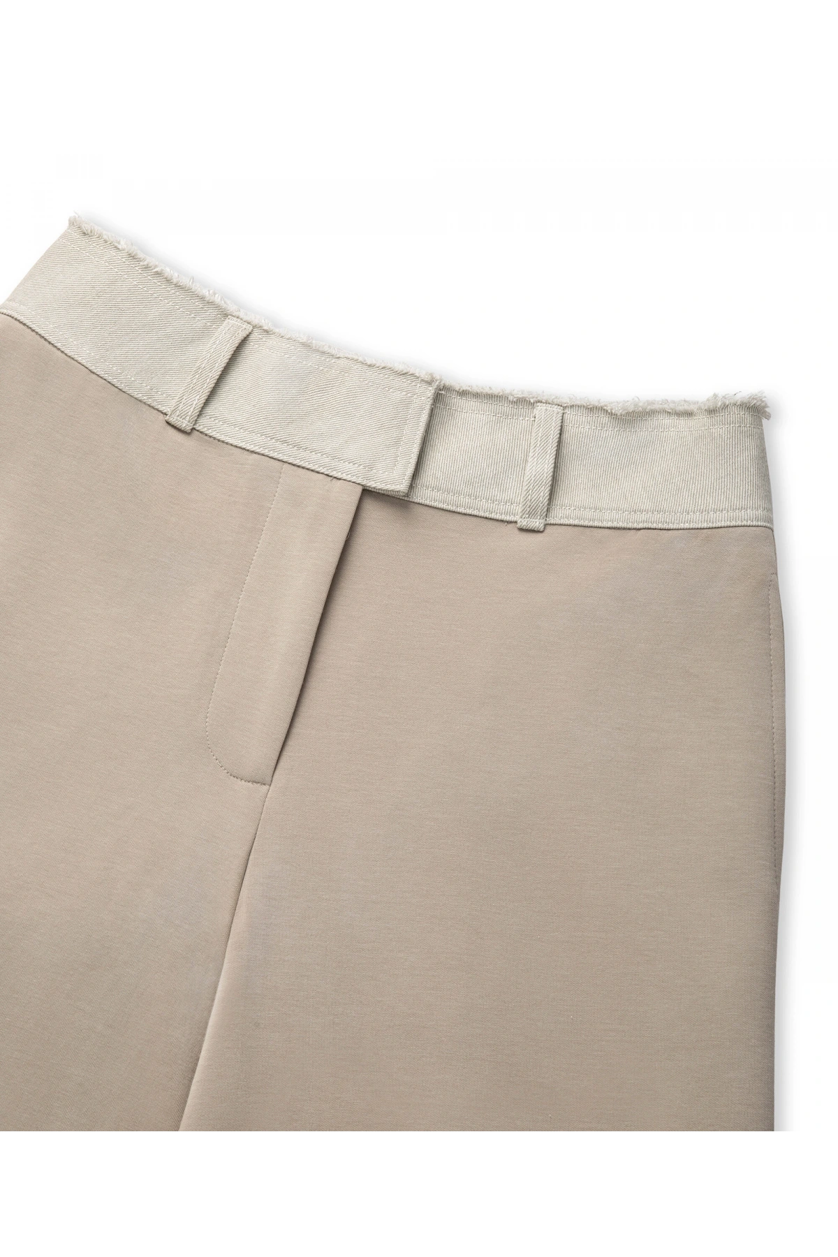 İpekyol Kontrast Bel Raw Edge Pantolon IS1260003102