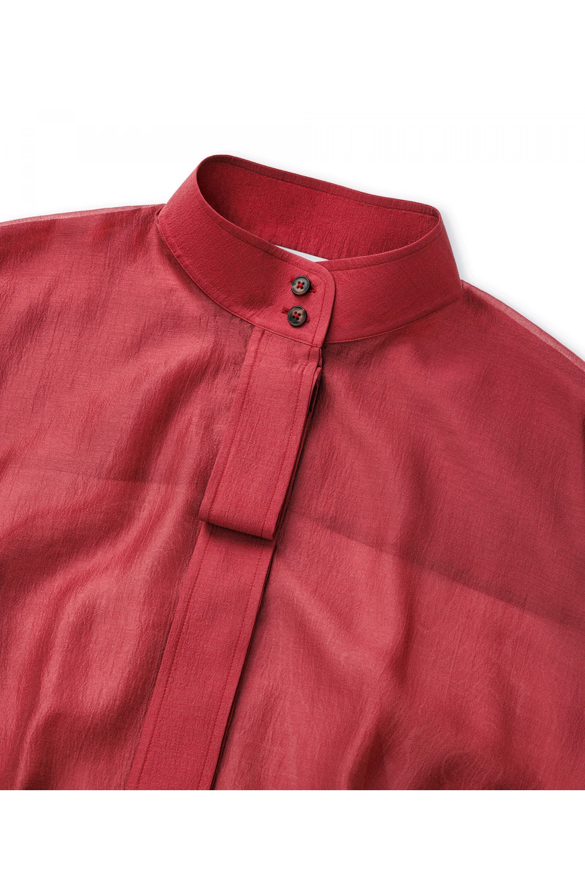 İpekyol Yüksek yaka balon bluz IS1260006111