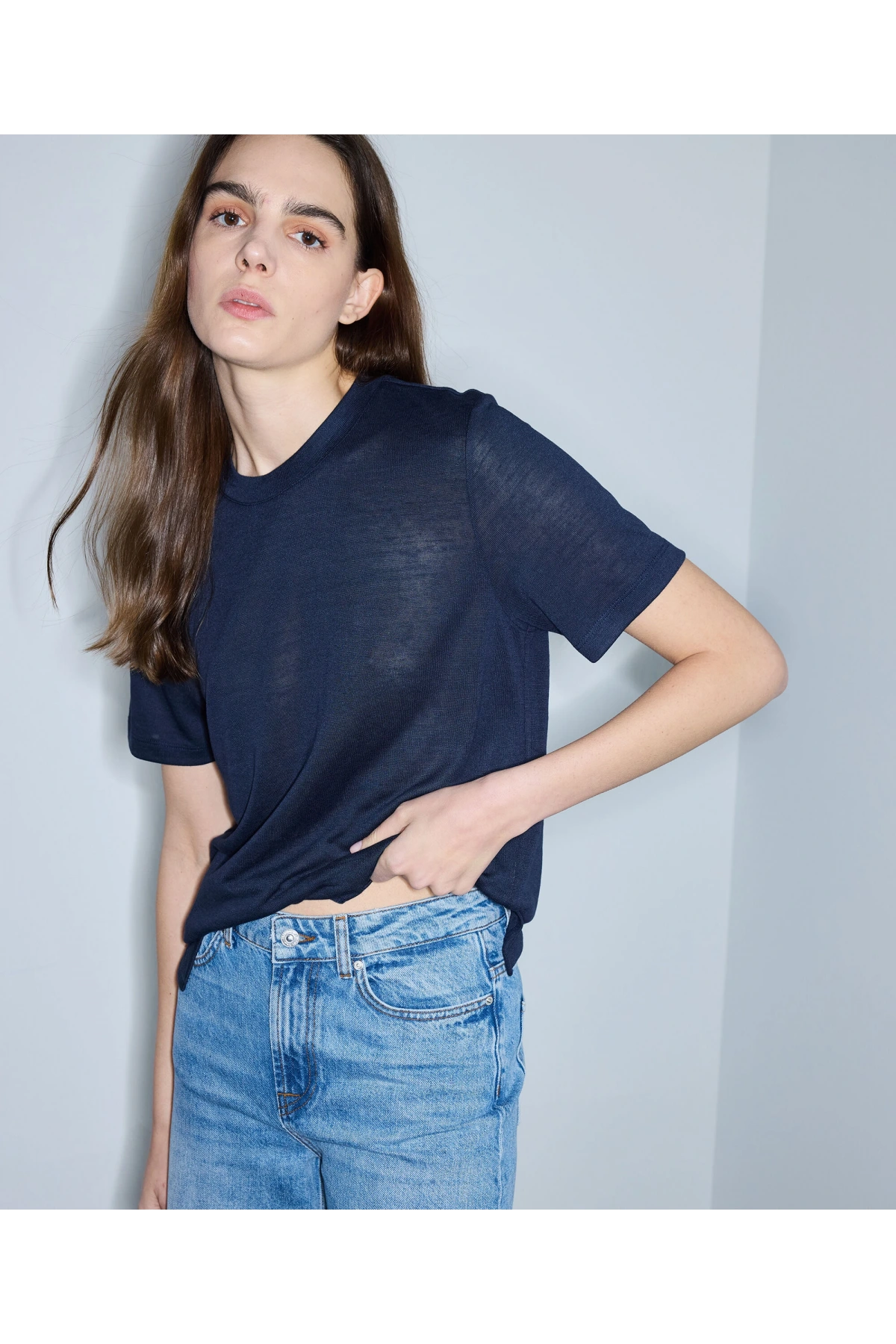 İpekyol Basic T-Shirt IS1260070241