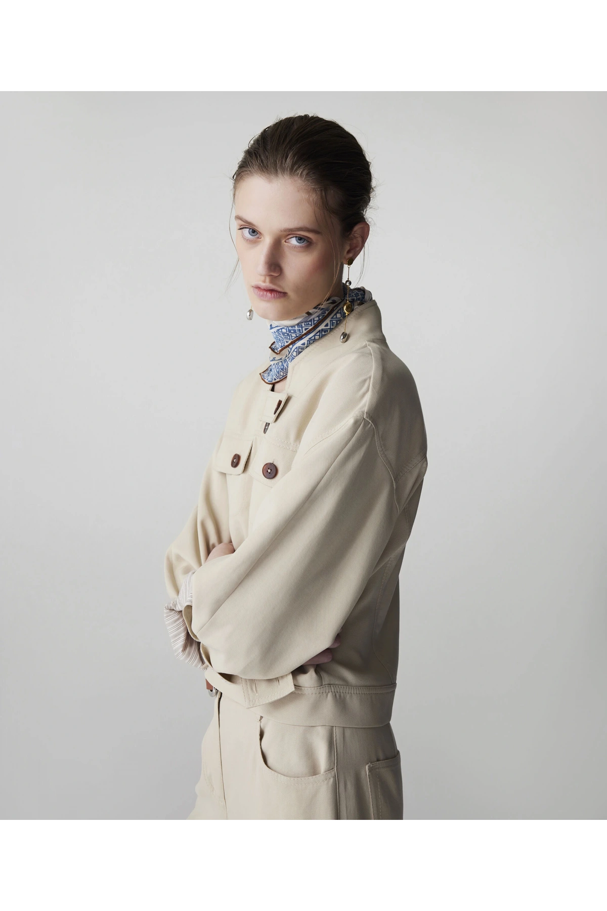 İpekyol Kontrast Düğmeli Ceket IS1260005070