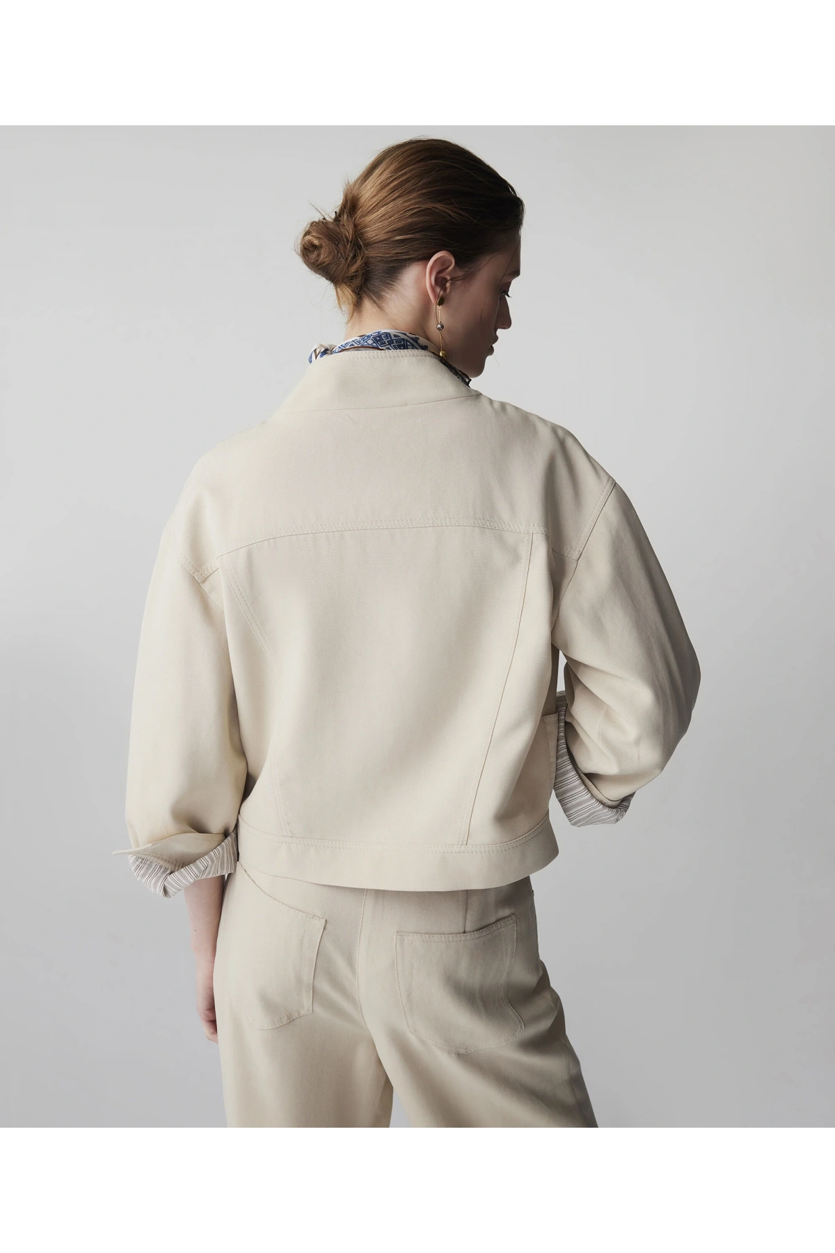 İpekyol Kontrast Düğmeli Ceket IS1260005070