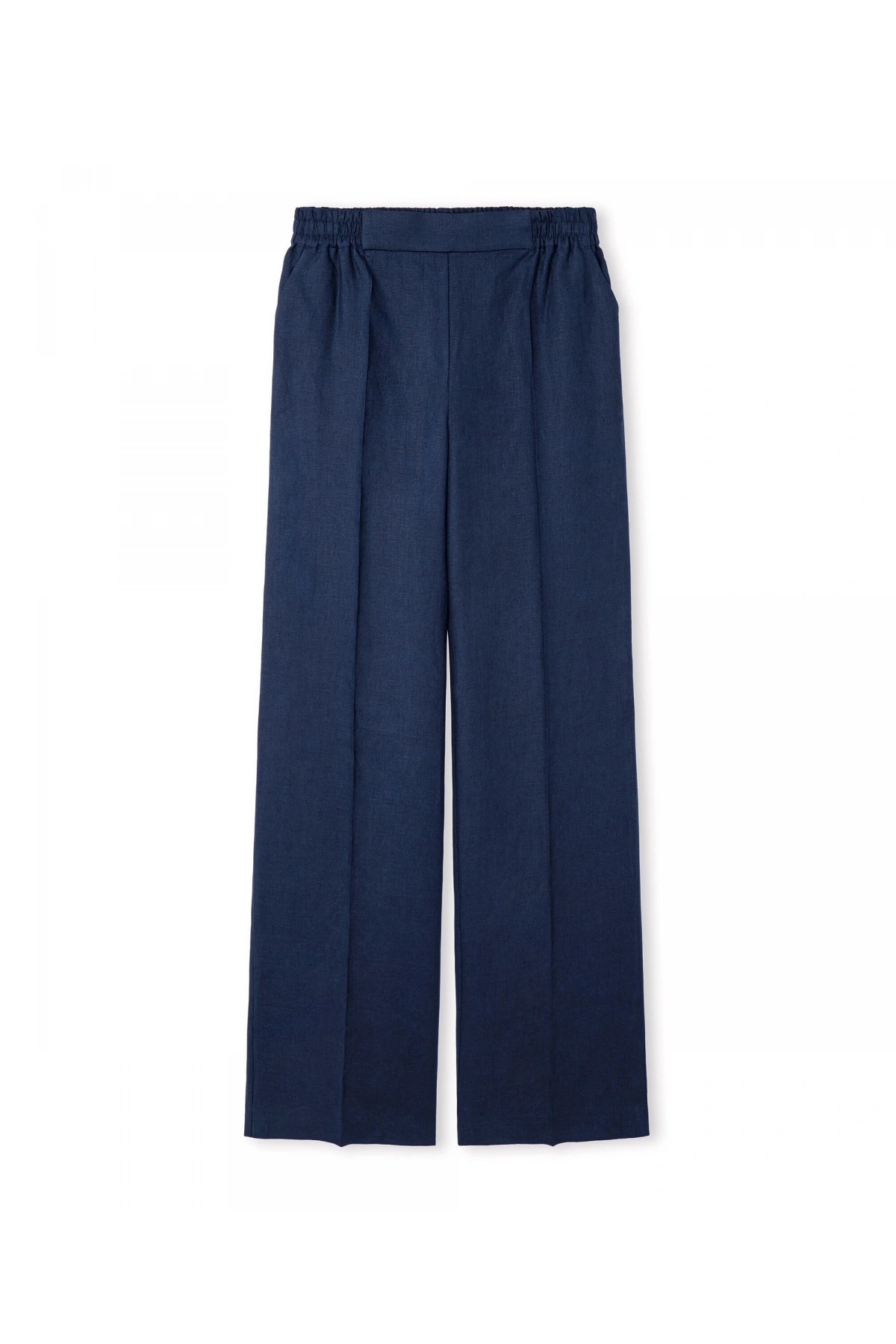 İpekyol İnce Kuşaklı Keten Pantolon IS1260003243