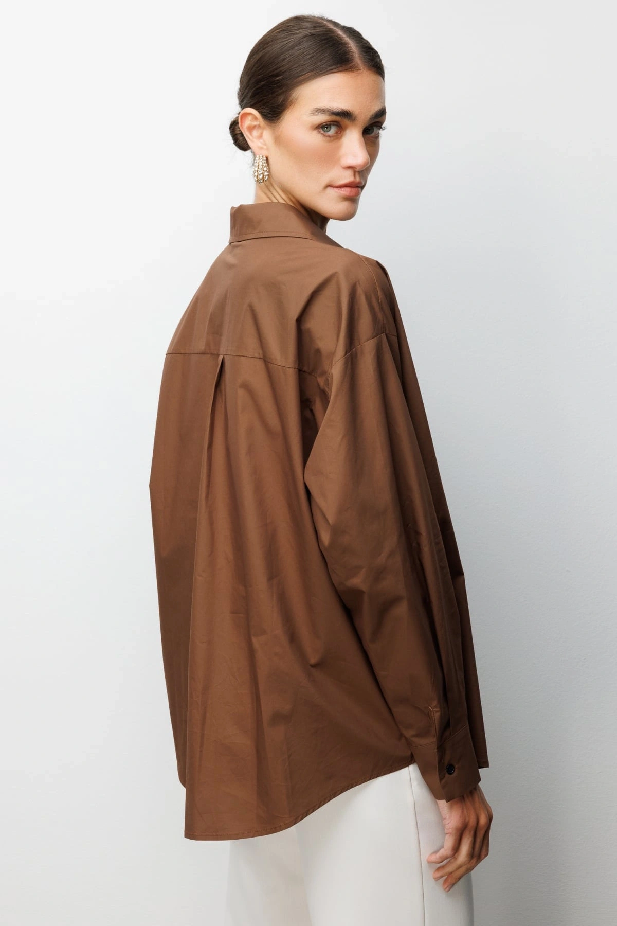 Ekol İşleme Detaylı Bluz 02806