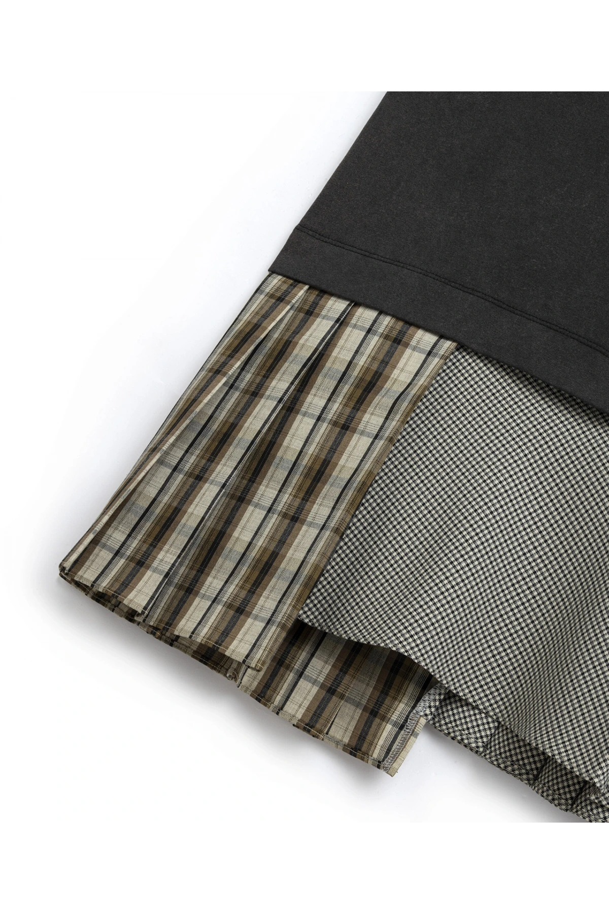 Twist Çift Parça Görünümlü Desen Mix Elbise TS1260002188