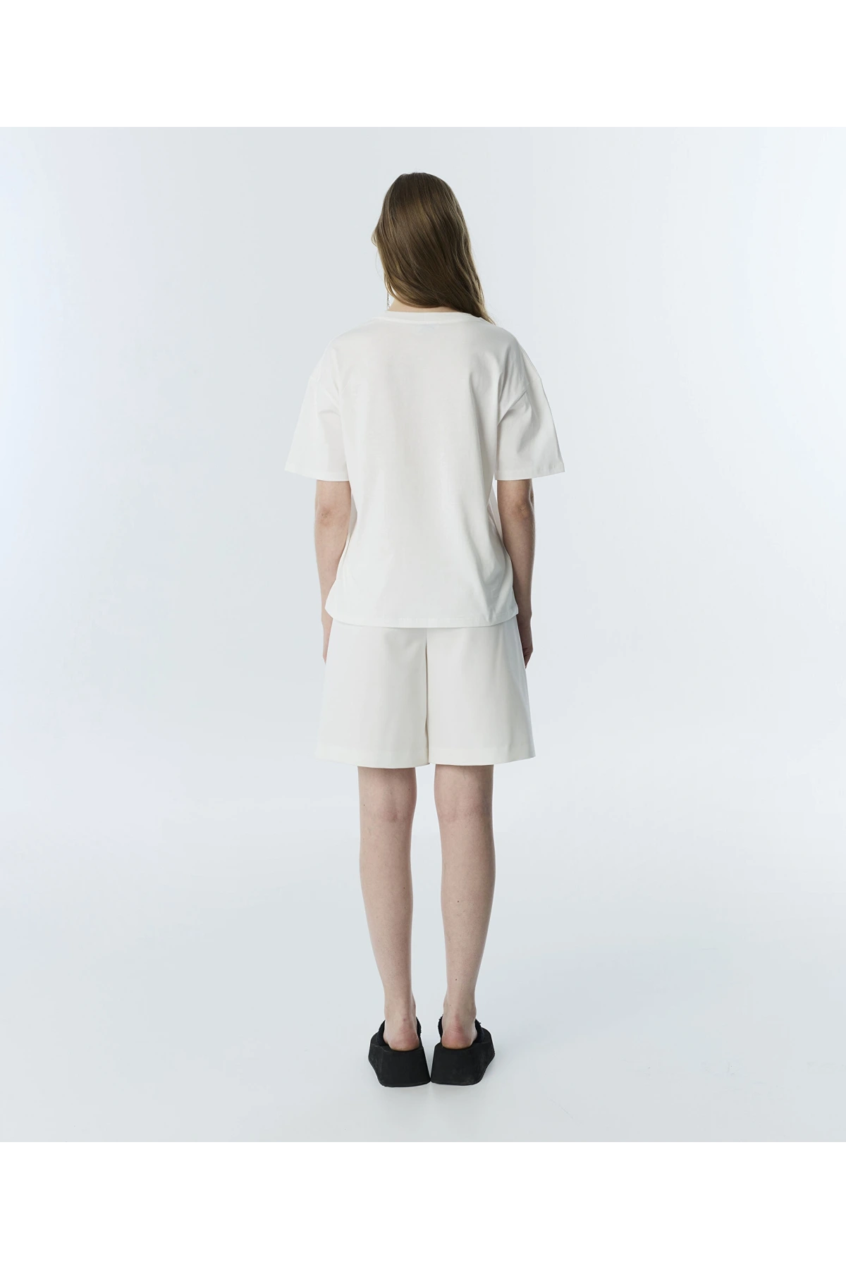 Twist Hotfix Baskılı Oversize T-Shirt TS1260070253