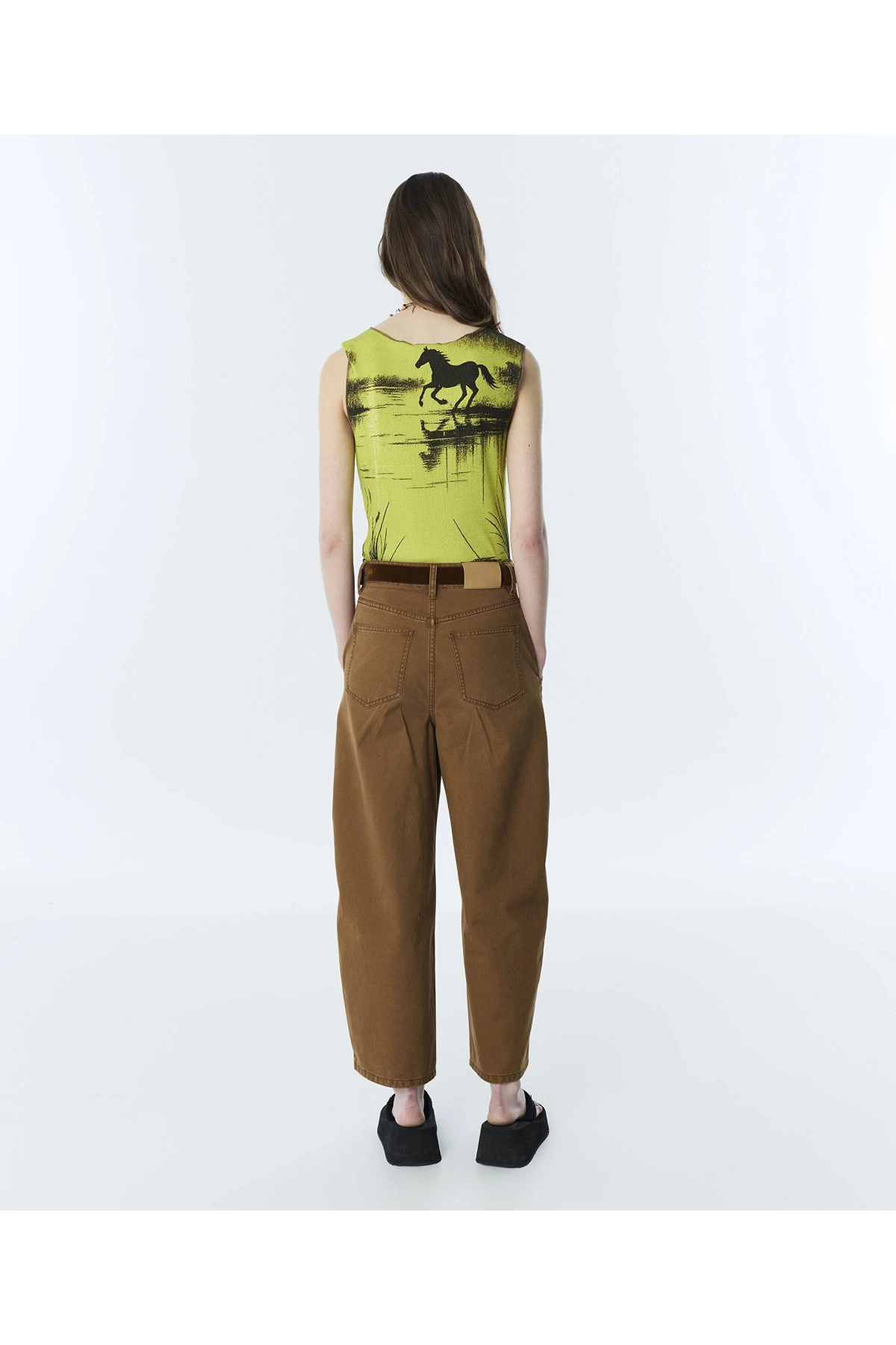 Twist Charmlı Barrel Fit Jean Pantolon TS1260018053