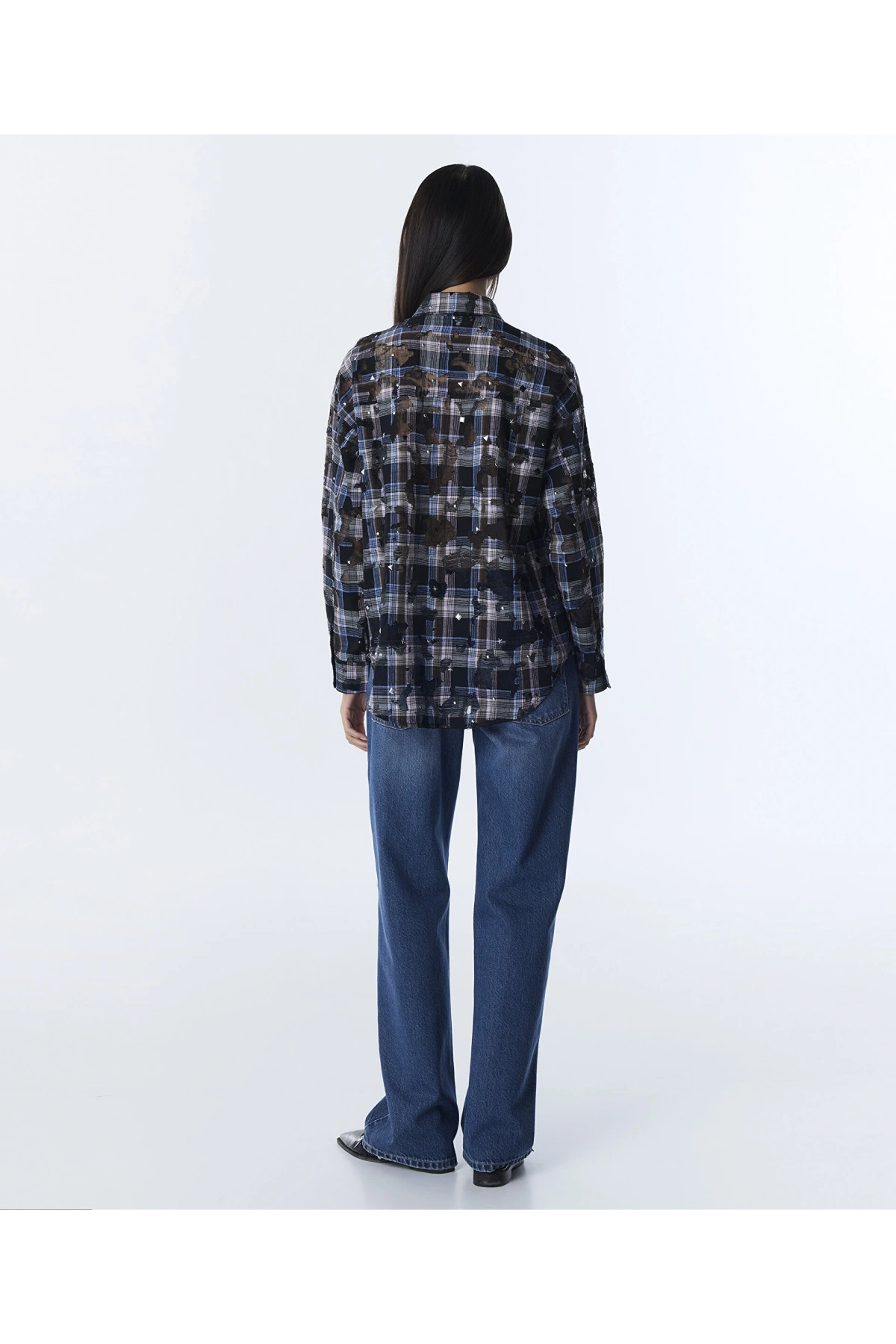 Twist Ekose Desen Gömlek TS1260025130