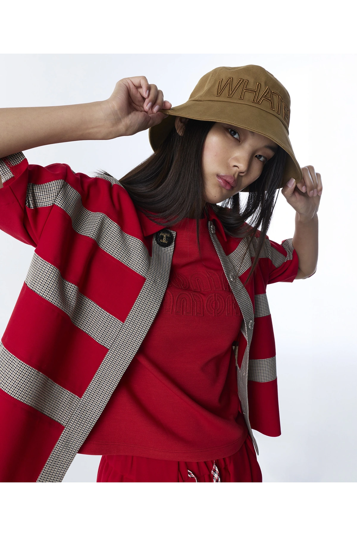 Twist Kazayağı Desen Mix Ceket TS1260005074