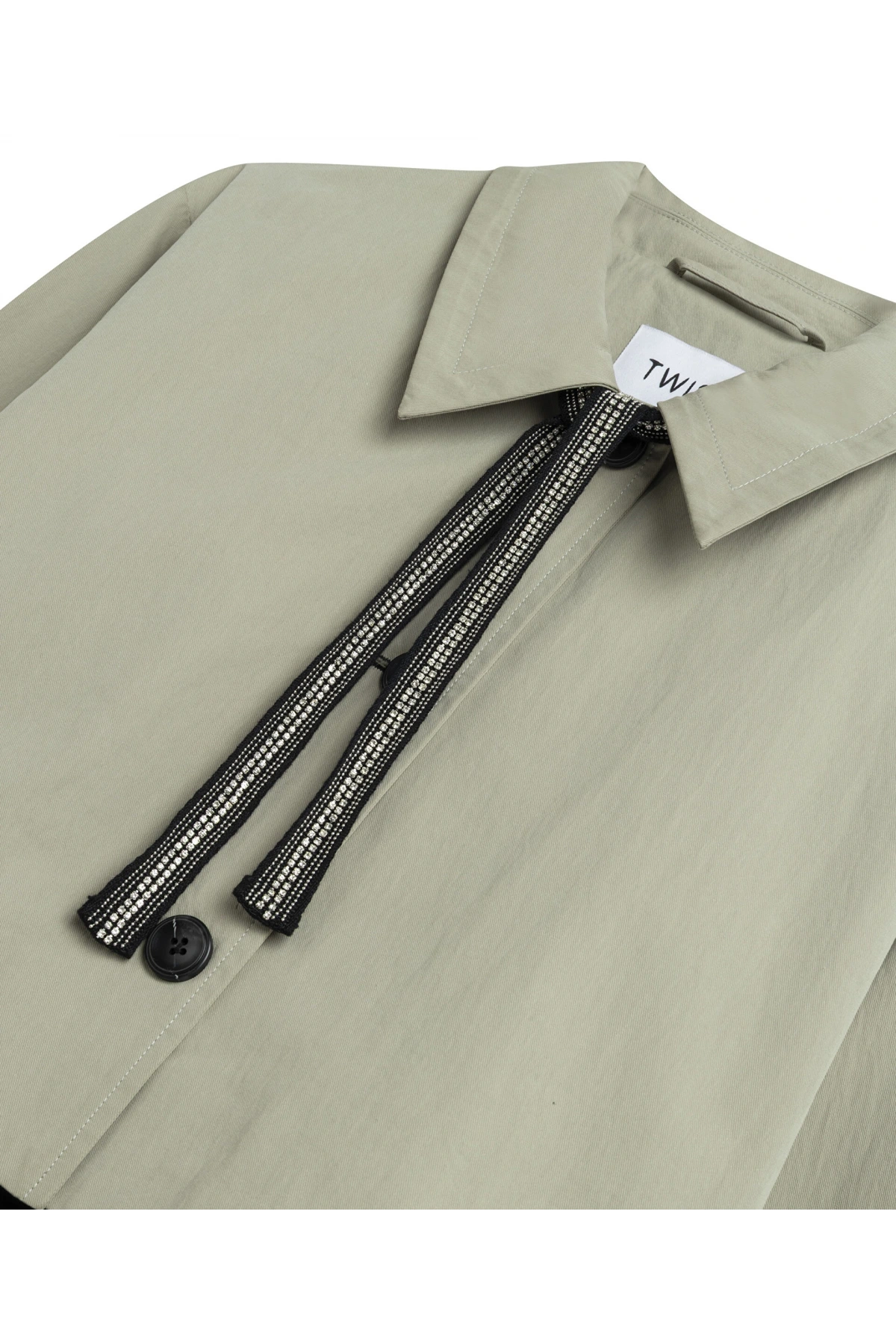 Twist Colorblock Kısa Trençkot TS1260011012