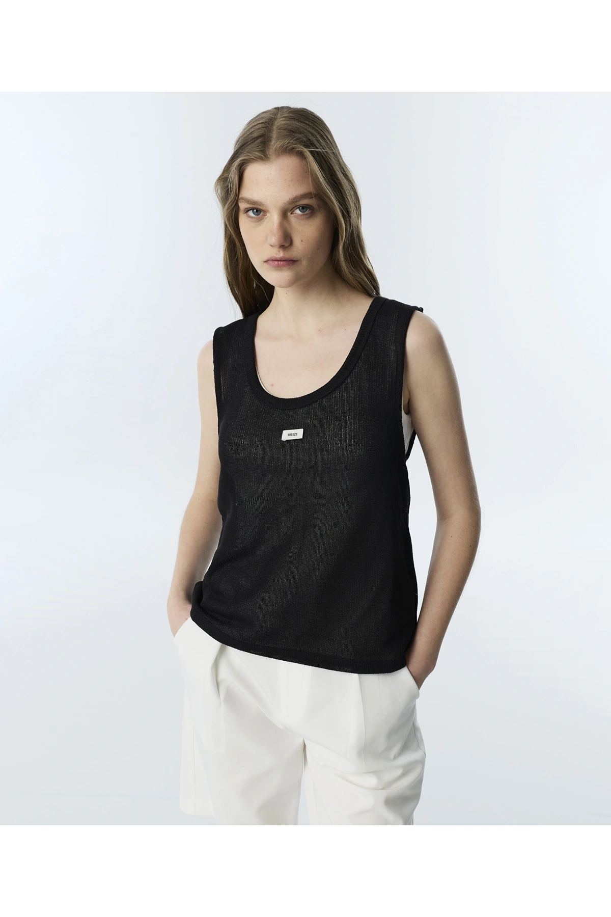 Twist Patch Li Çift Parça Triko TS1260050069