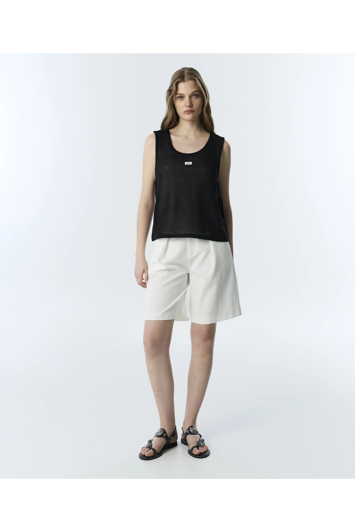 Twist Patch Li Çift Parça Triko TS1260050069