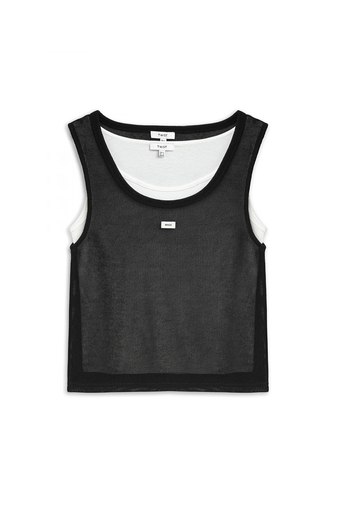 Twist Patch Li Çift Parça Triko TS1260050069