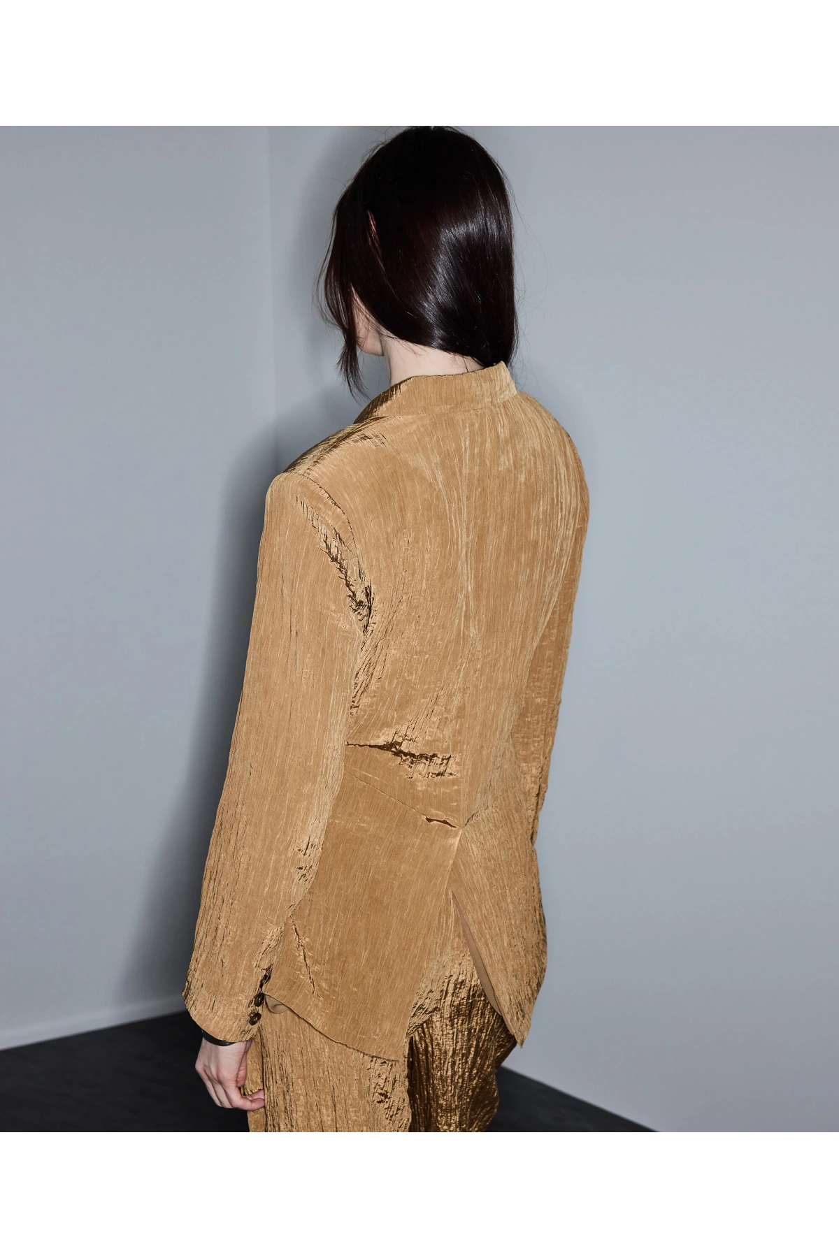 İpekyol Kırışık Efektli Vatkalı Blazer Ceket IS1260106023