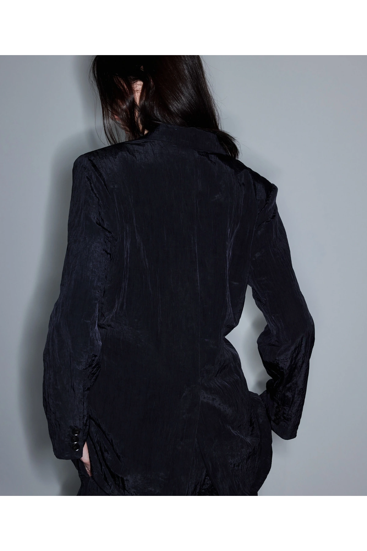 İpekyol Kırışık Efektli Vatkalı Blazer Ceket IS1260106023