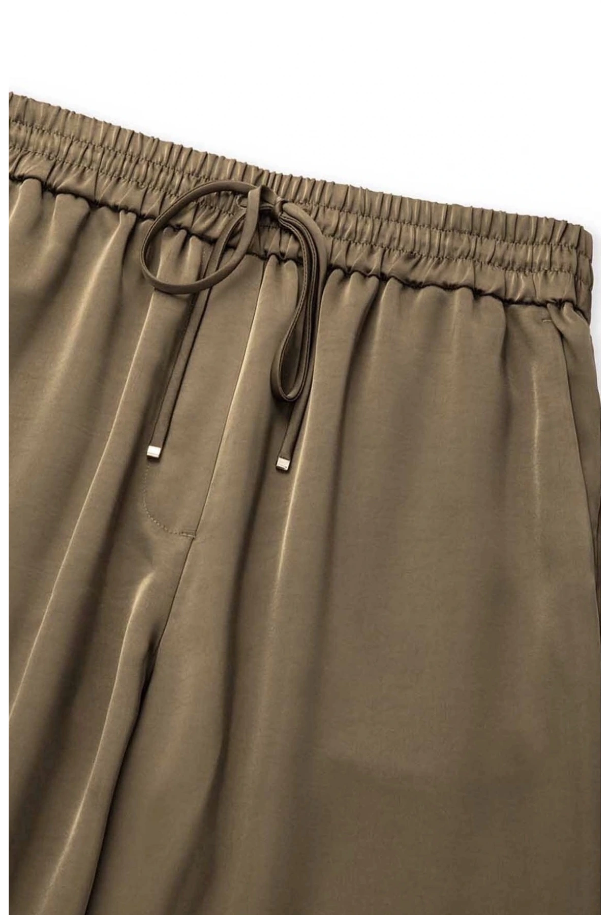 İpekyol Wide Leg Fit Saten Pantolon IS1260003147